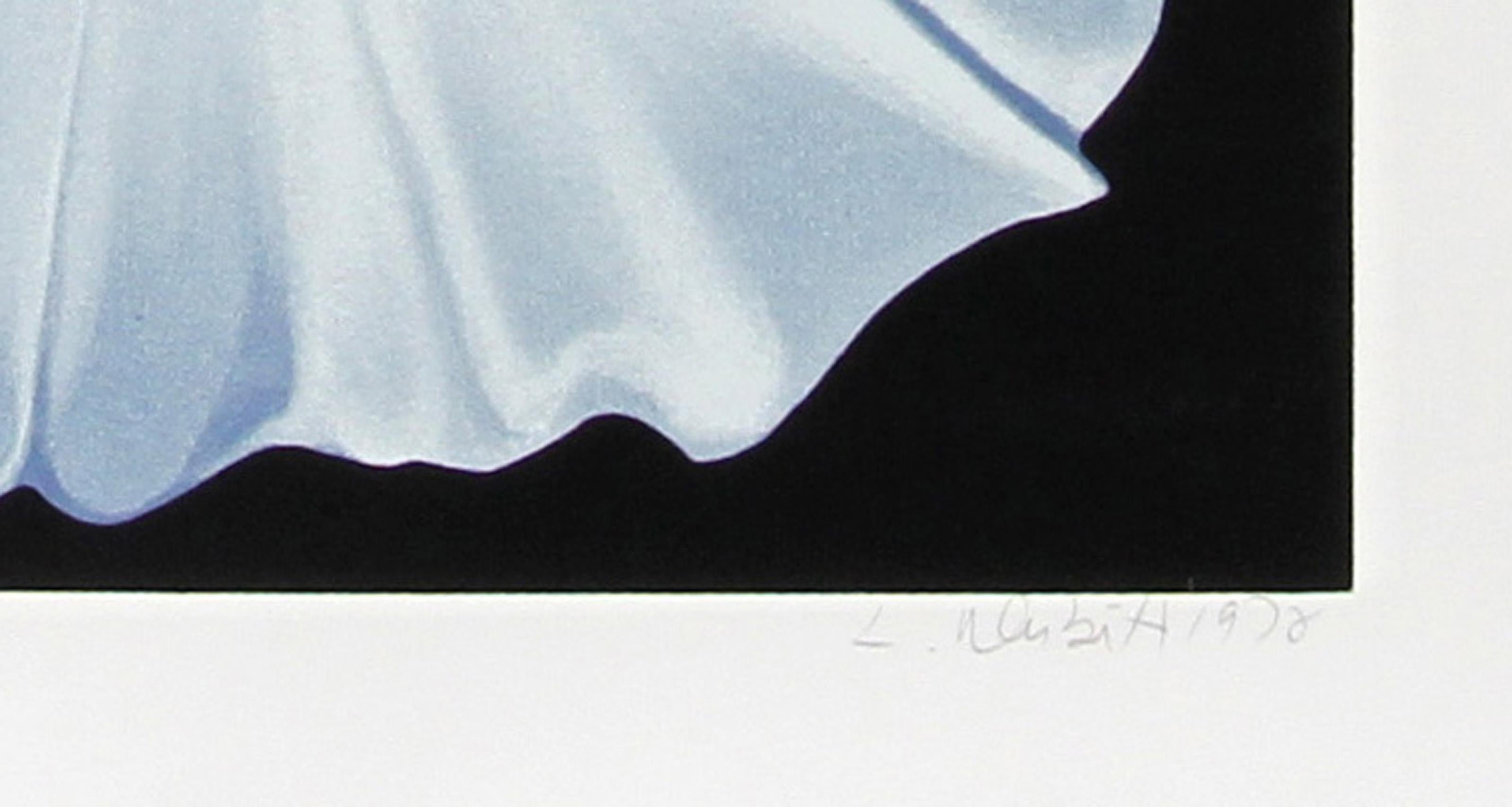 Morning Glories, Photorealist Screenprint on Paper by Lowell Nesbitt For Sale 3
