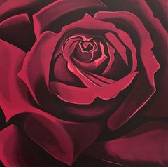 Rose, Limited Edition Lithograph, Lowell Nesbitt