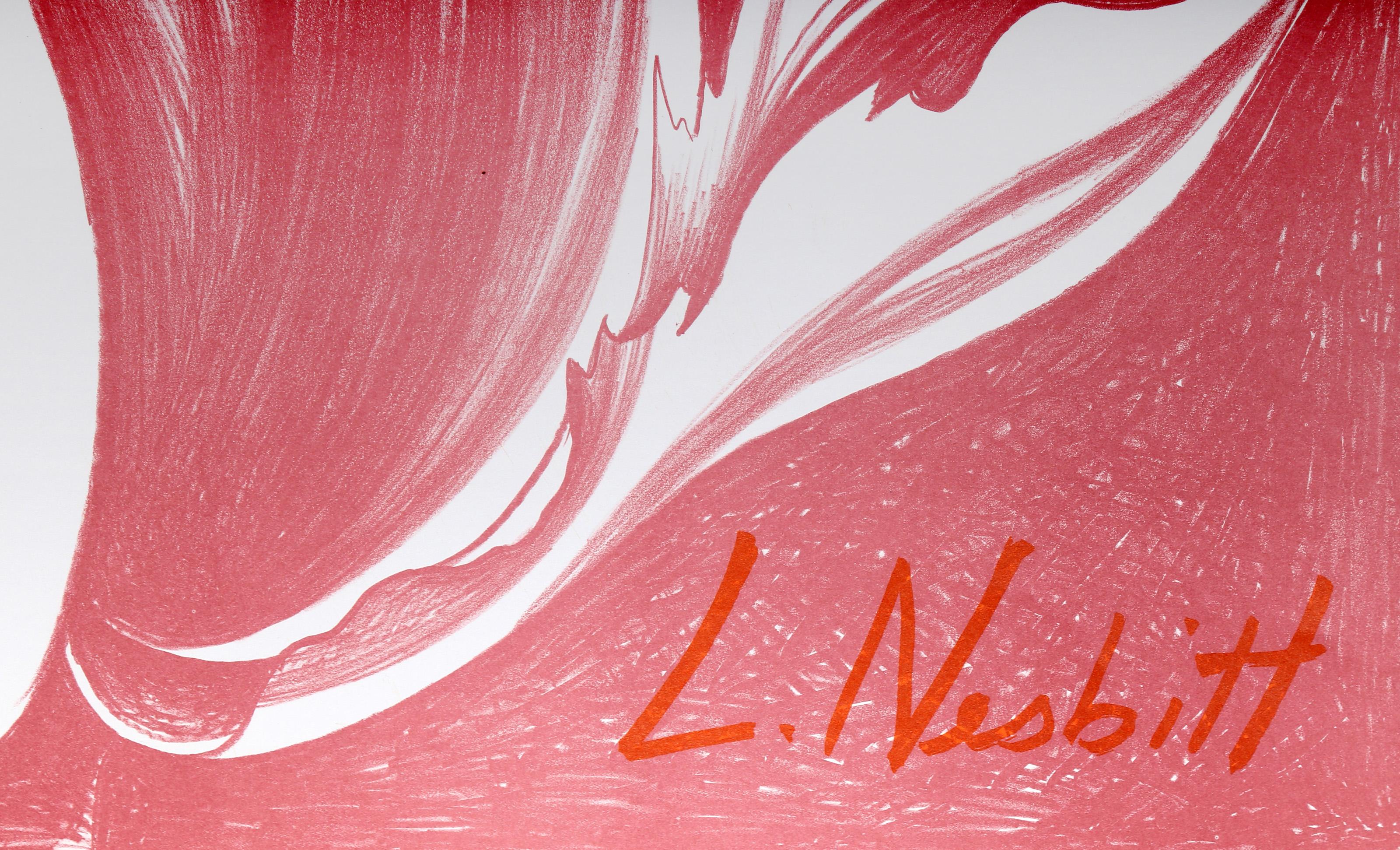 Tulipanes 2, litografía fotorrealista de Lowell Blair Nesbitt - Print Fotorrealista de Lowell Nesbitt