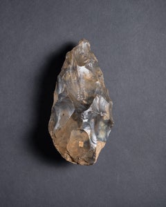 Lower Paleolithic Flint Hand Axe from St. Acheul, France