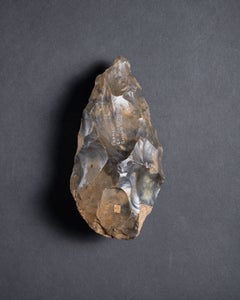 Lower Paleolithic Flint Hand Axe from St. Acheul, France