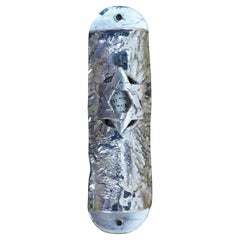 Lowry Sterling Silver Judaica Mezuzah Case Torah Prayer Scroll Star of David