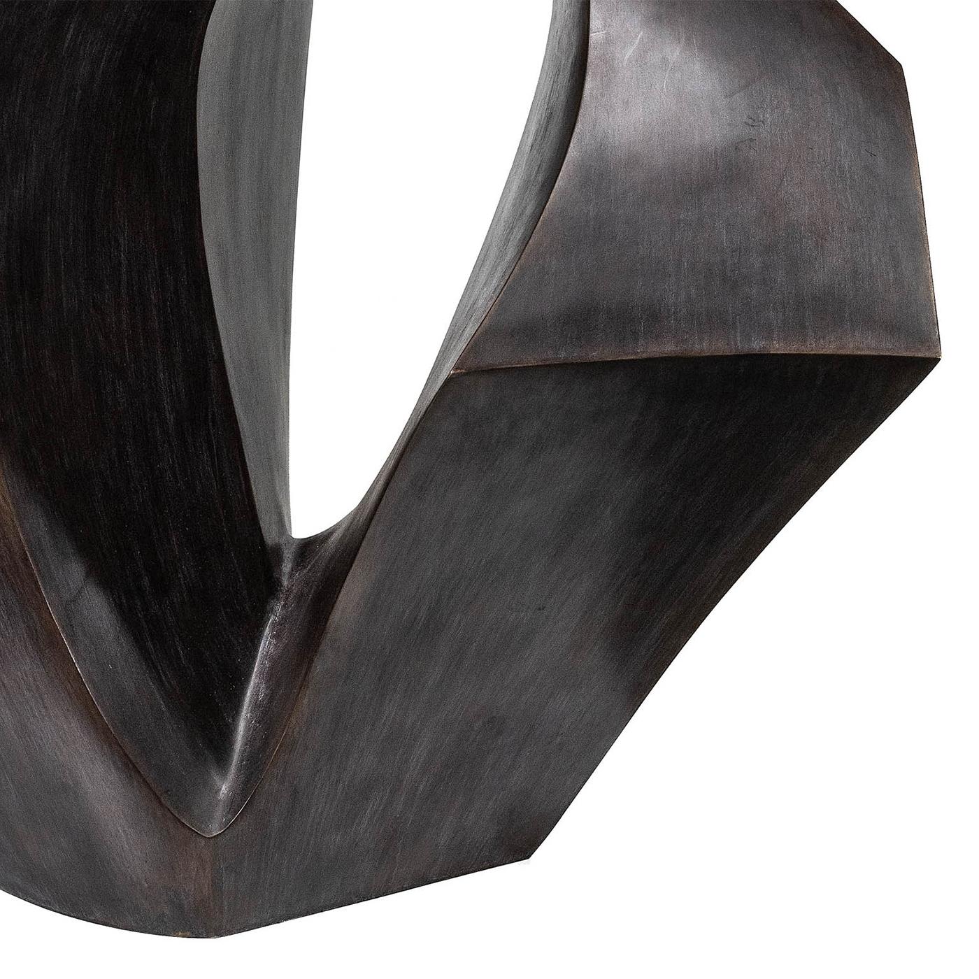 Contemporary Loyalty Bronze Sculpture For Sale