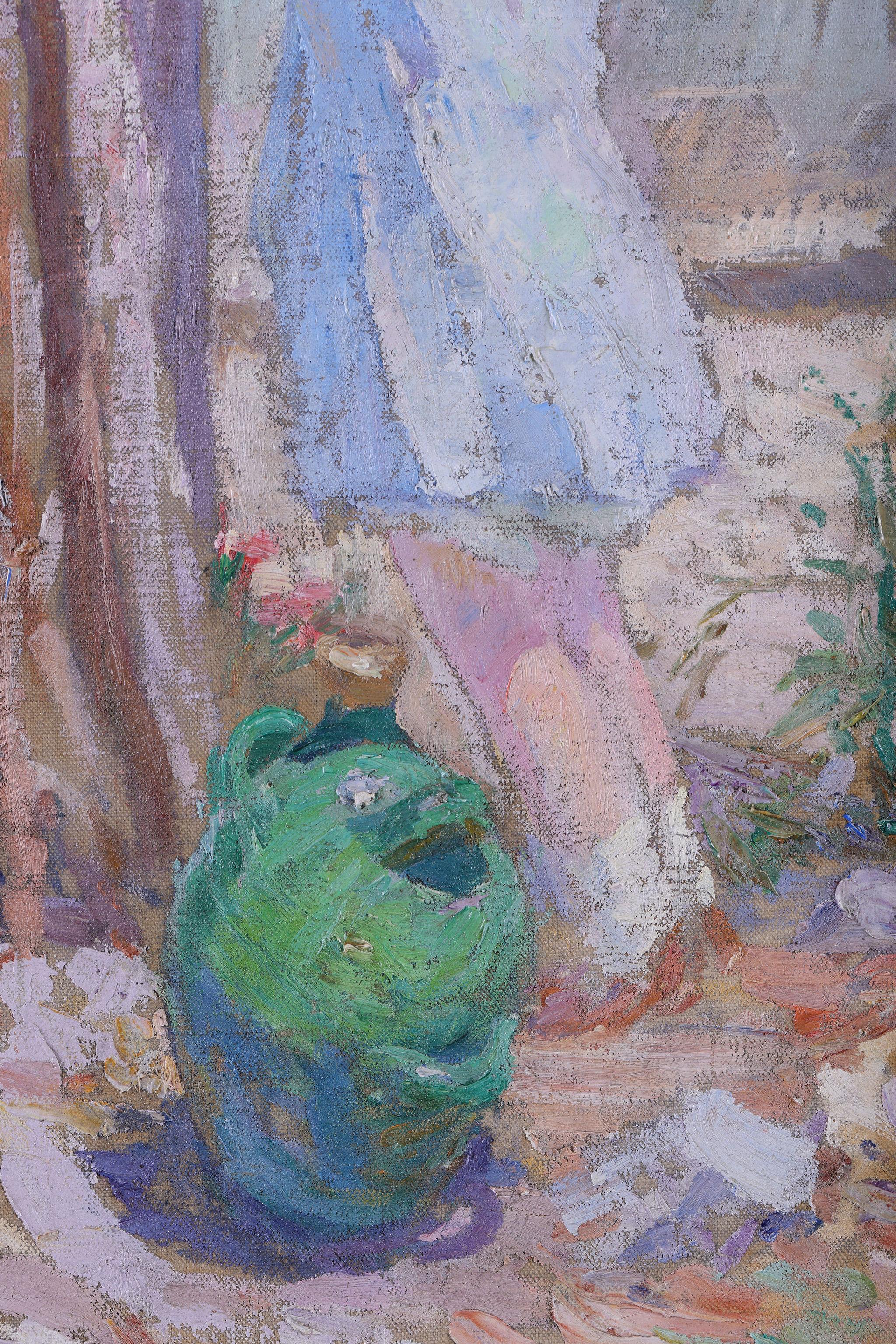 Une jeune fille avec une cruche d'eau