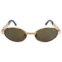 Lozza oval vintage sunglasses 80s
