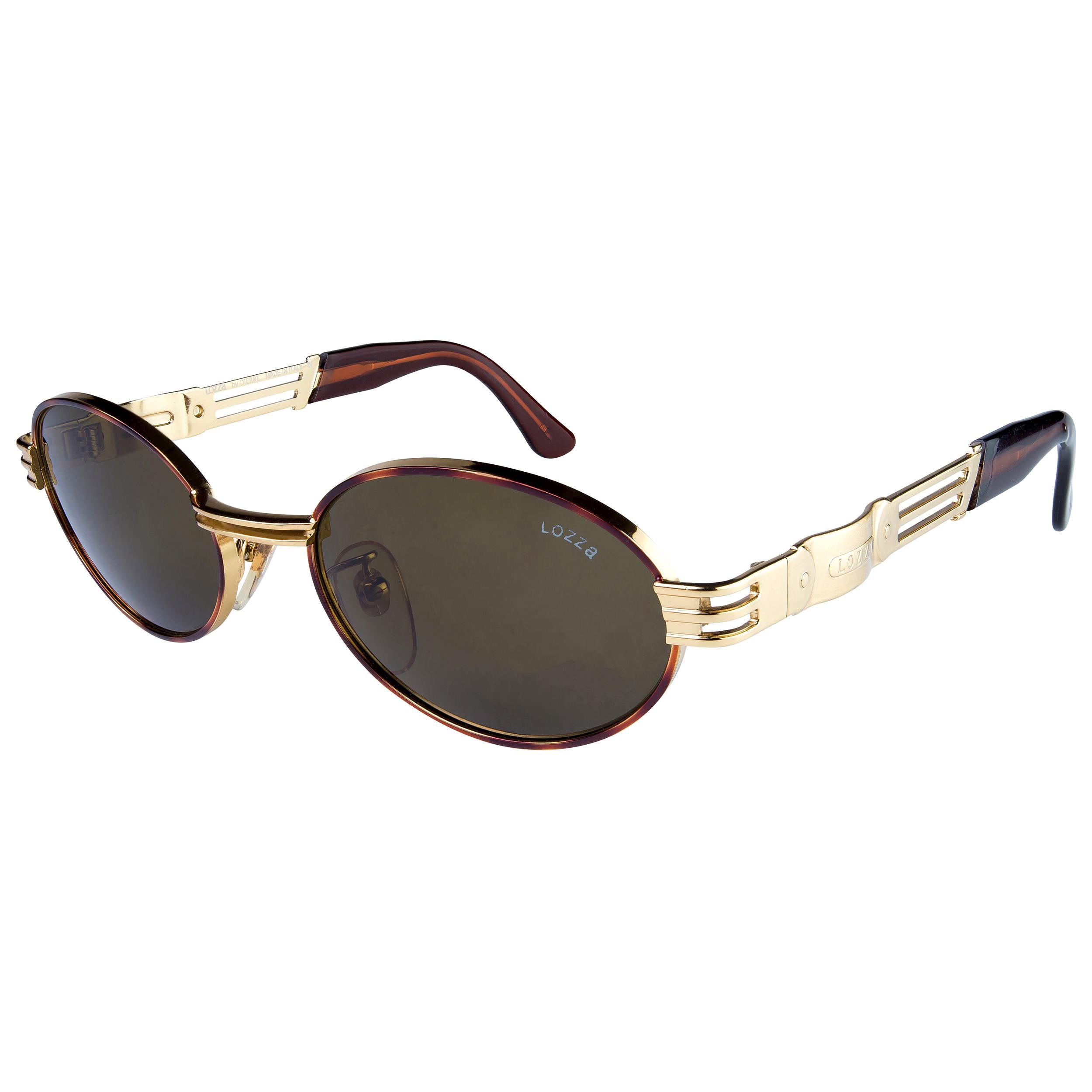 Lozza oval vintage sunglasses 80s