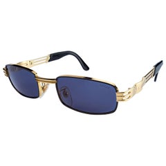 Gafas de sol vintage rectangulares Lozza años 80