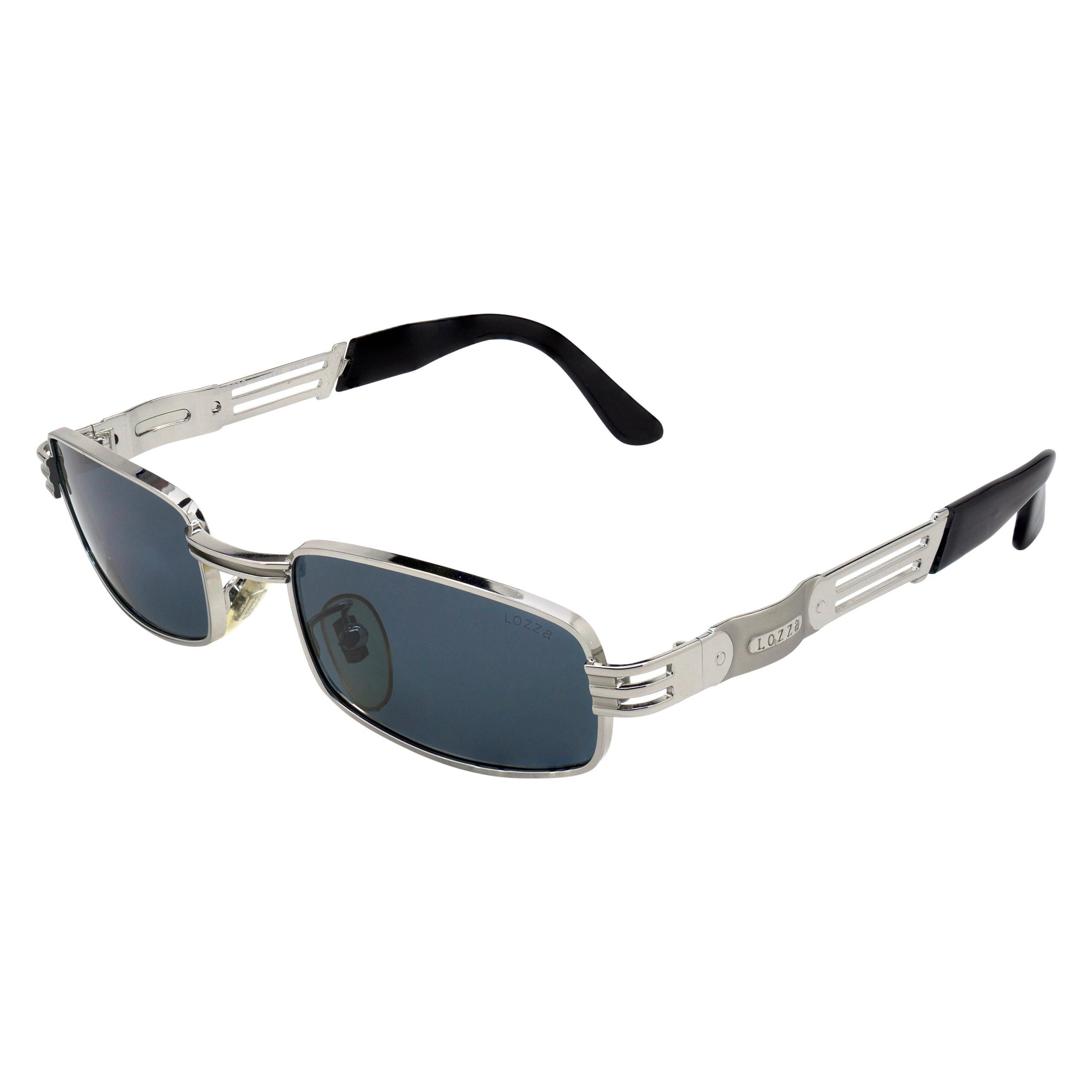 Lozza rectangular vintage sunglasses 80s For Sale