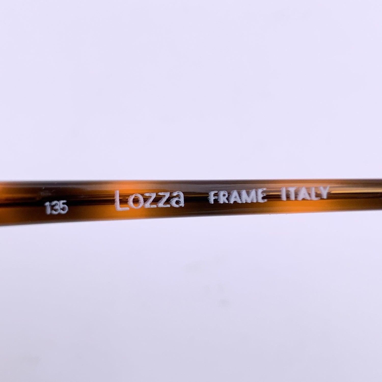 Lozza Vintage Brown Unisex Sunglasses Duo color Zilo N/42 54/12 135 mm For Sale 2
