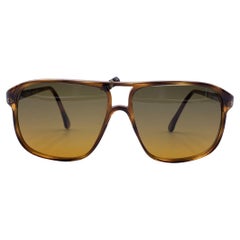 Lozza Vintage Brown Unisex Sunglasses Duo color Zilo N/42 54/12 135 mm