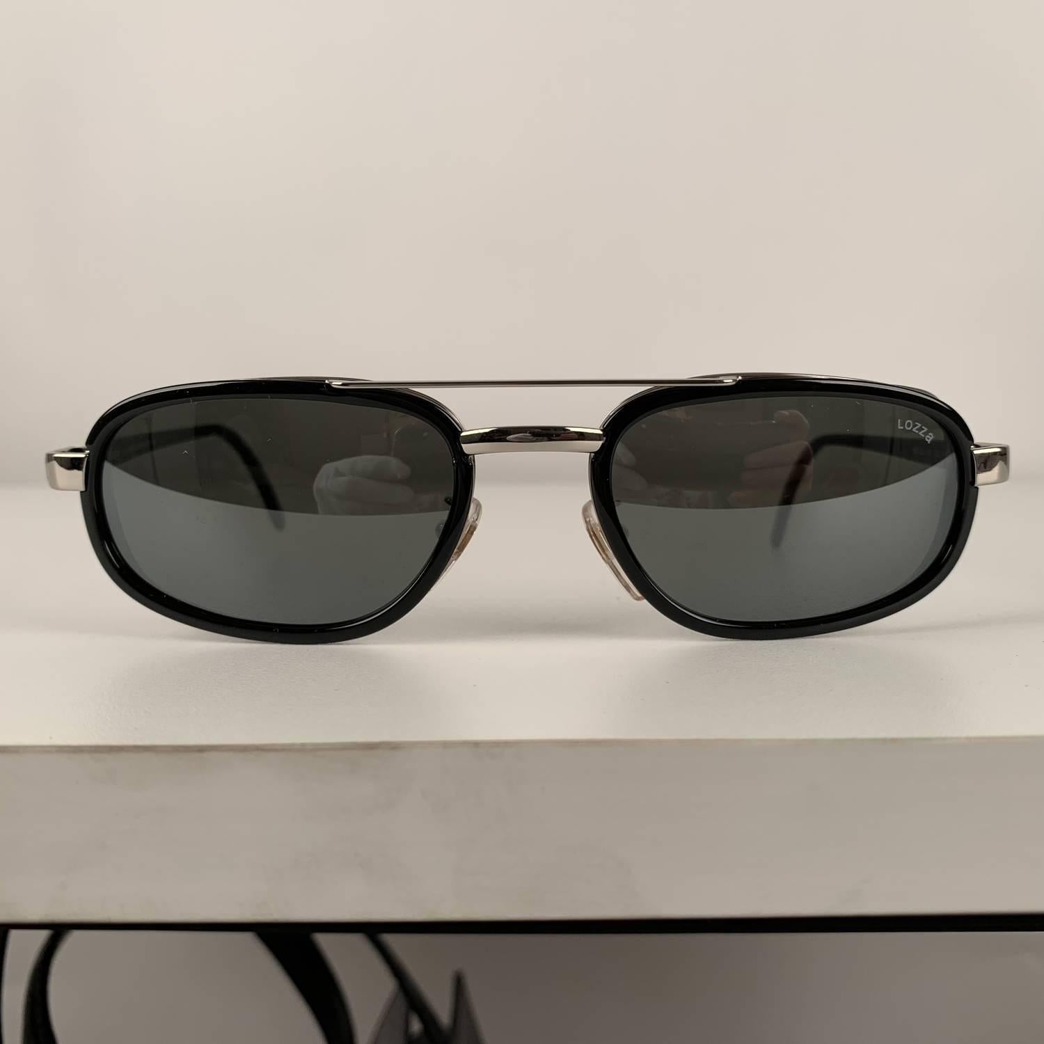Black Lozza Vintage Sunglasses Mod. SL 1136