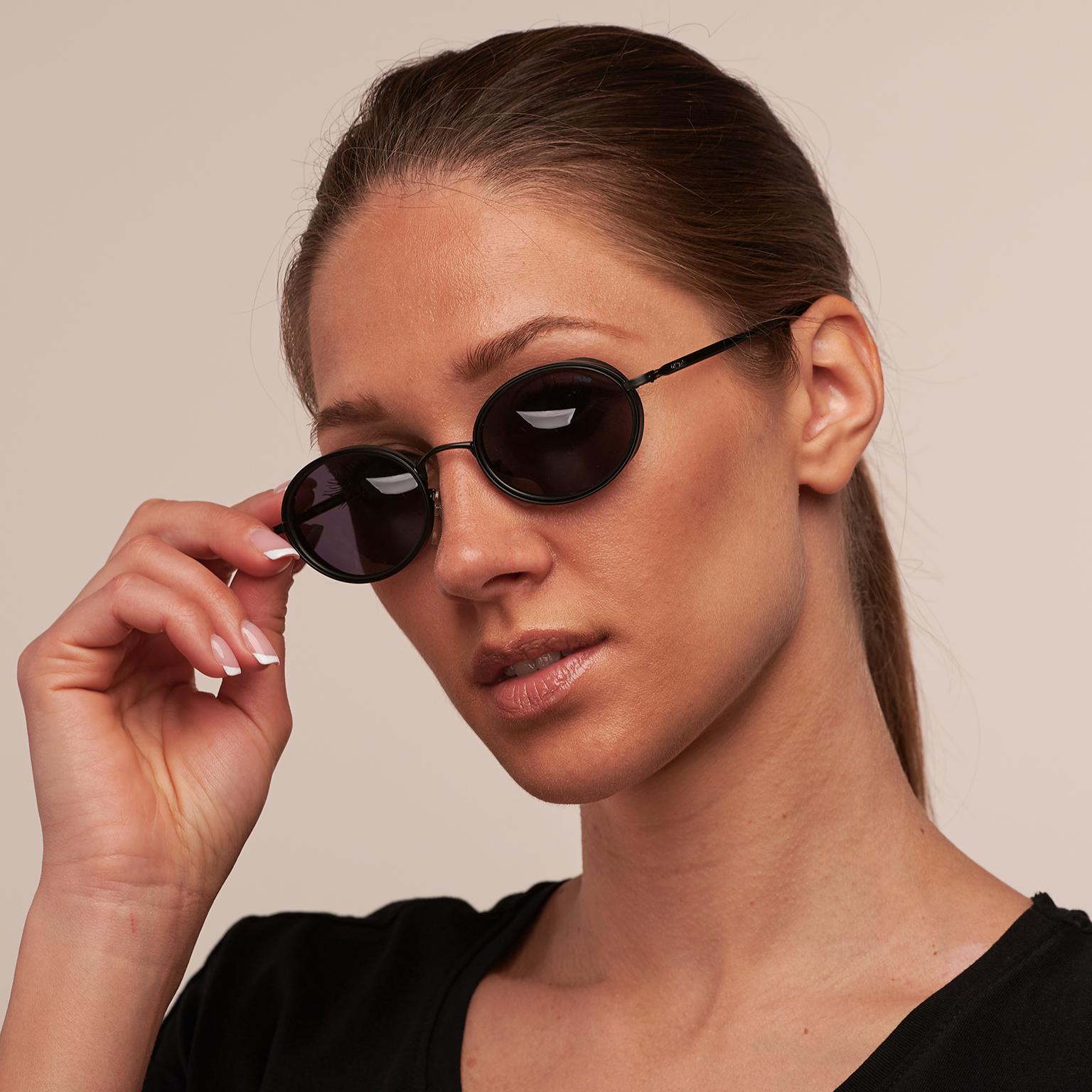 Lozza vintage sunglasses steampunk For Sale 2