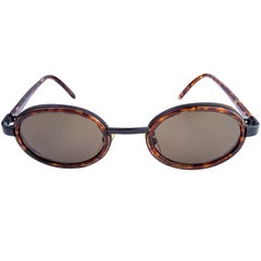 Lozza Vintage-Sonnenbrille mit Schildkröte