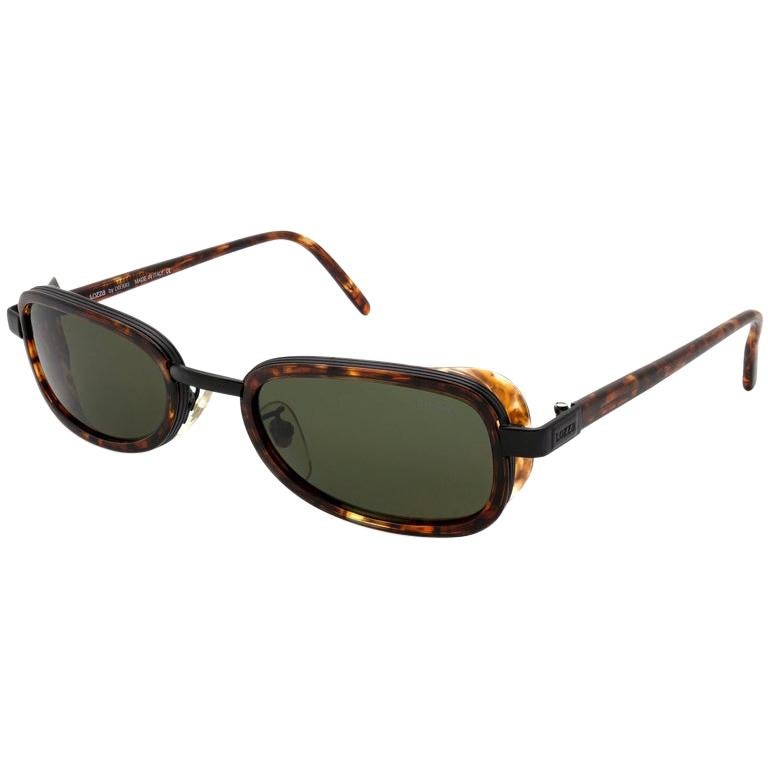 Lunettes de soleil vintage Lozza tortoise en vente