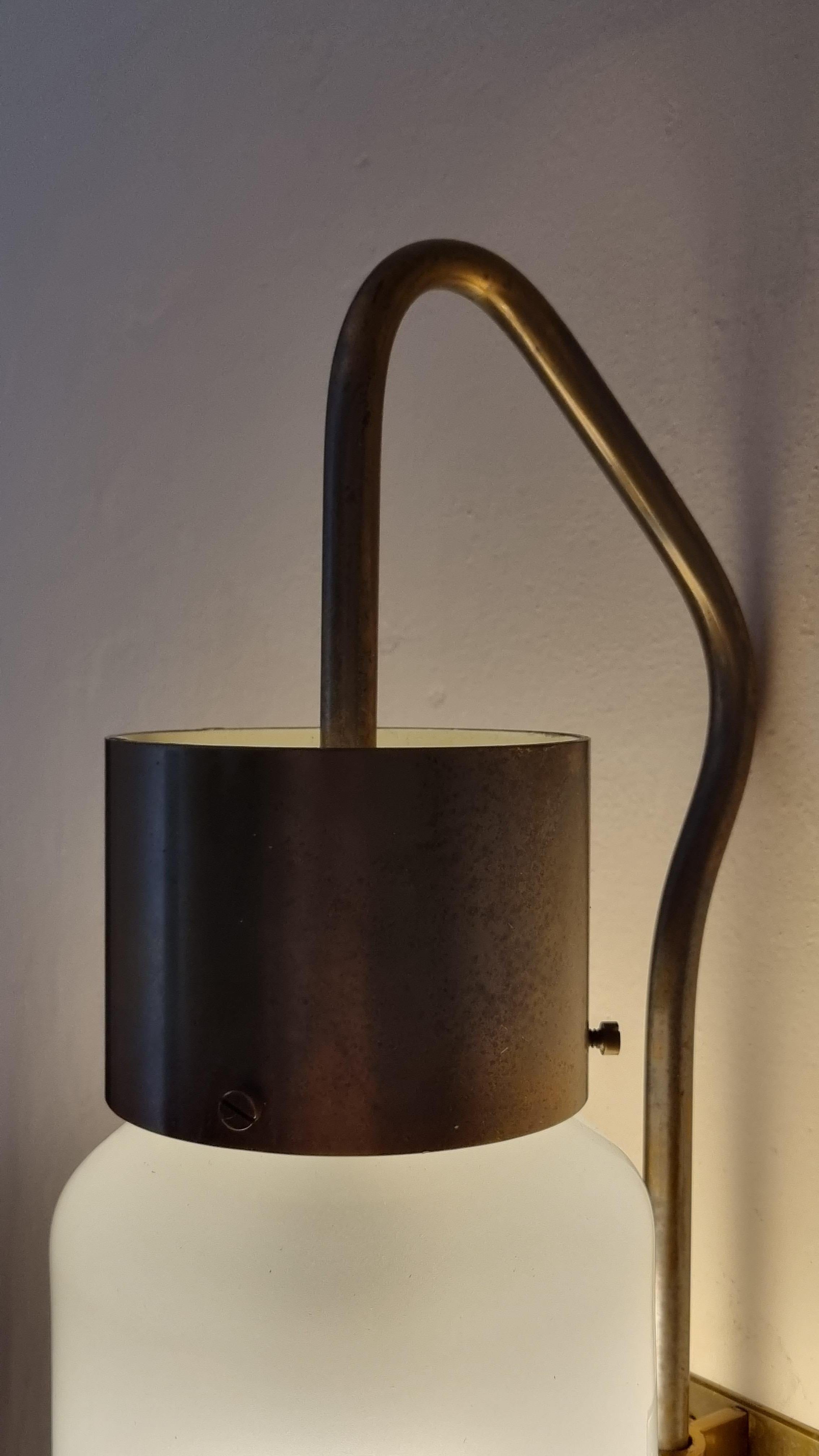 Italian LP 10 wall sconces designed by Luigi Caccia Dominioni for Azucena 1958
