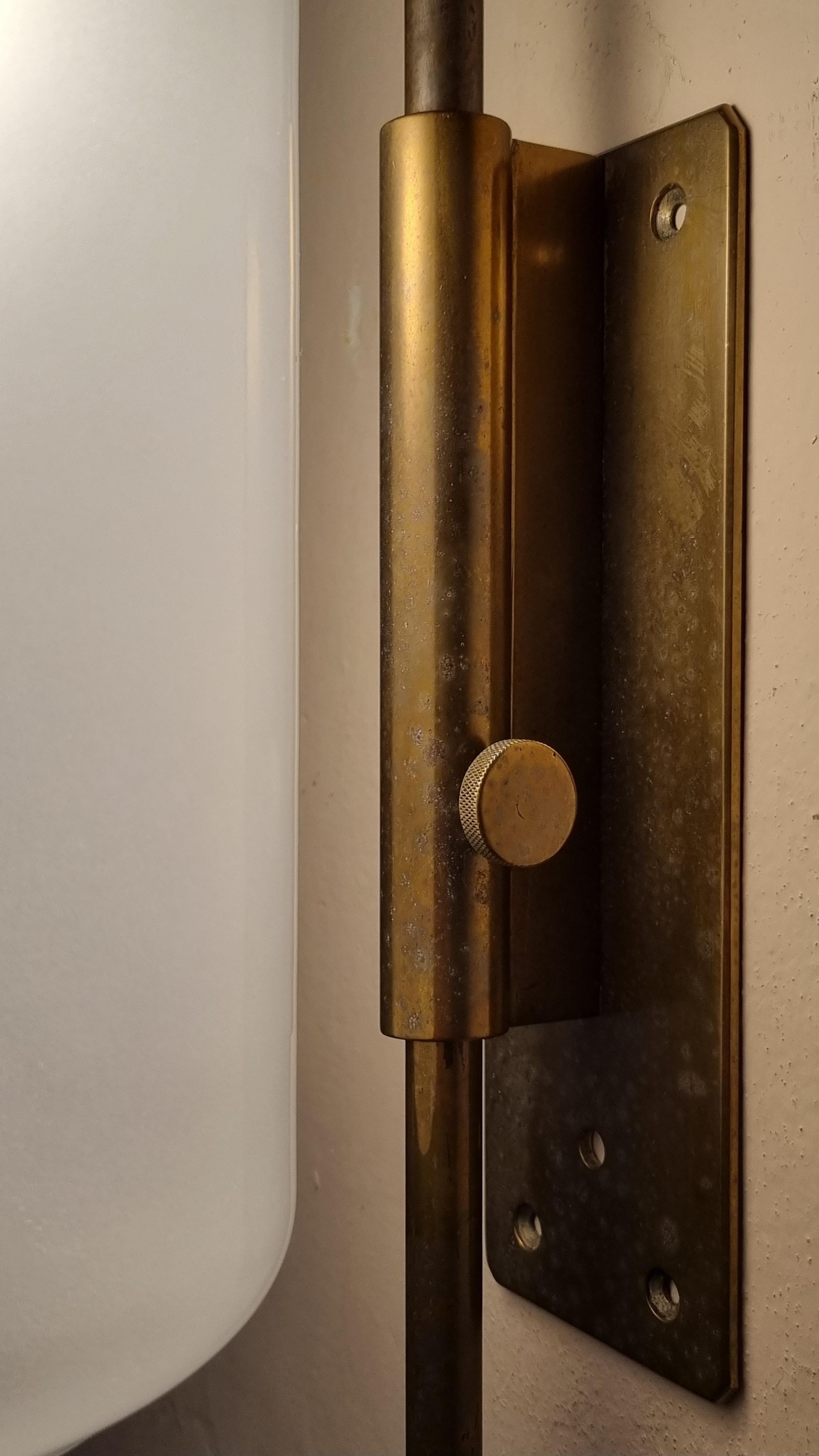 Mid-20th Century LP 10 wall sconces designed by Luigi Caccia Dominioni for Azucena 1958