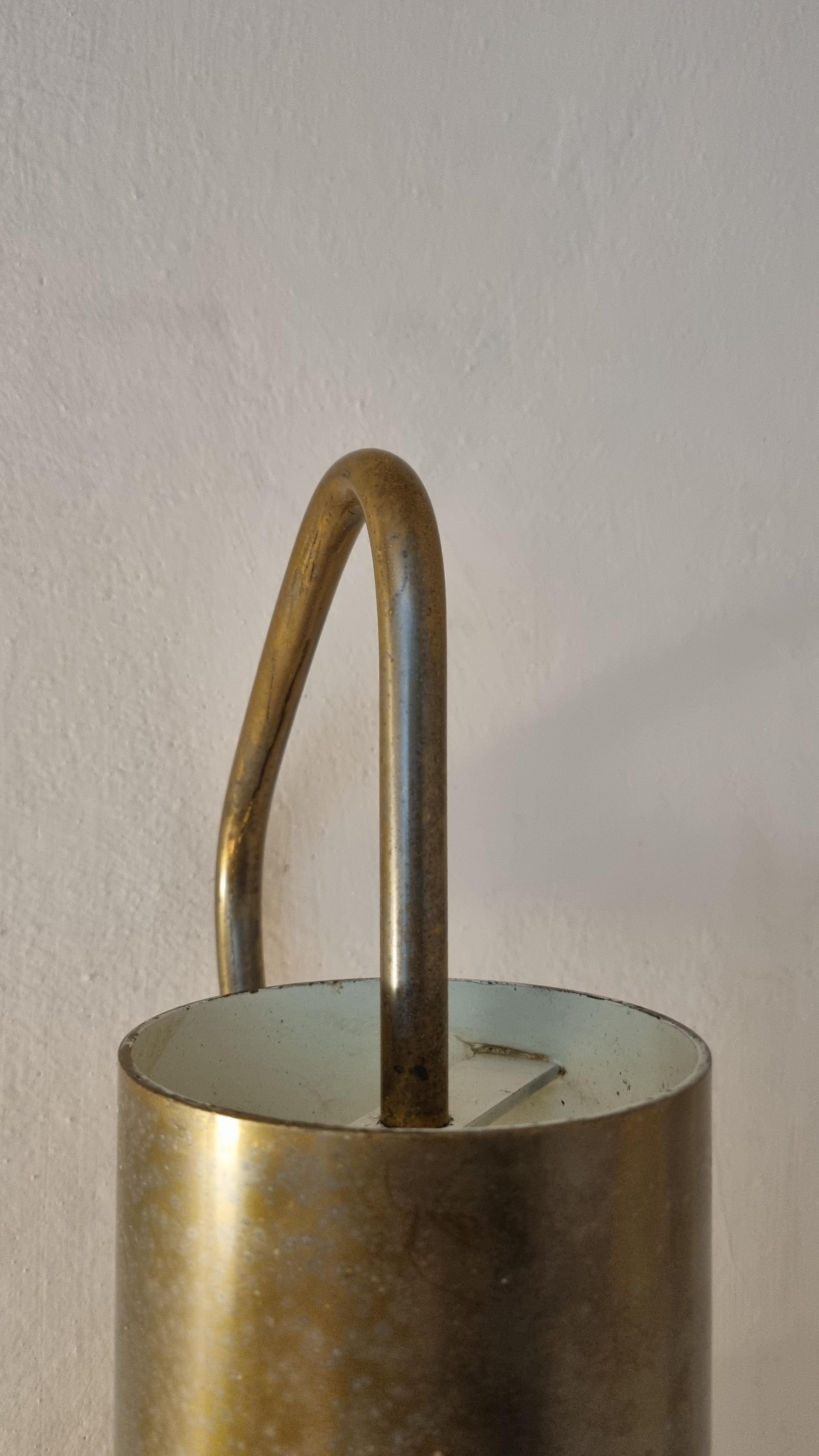 Brass LP 10 wall sconces designed by Luigi Caccia Dominioni for Azucena 1958