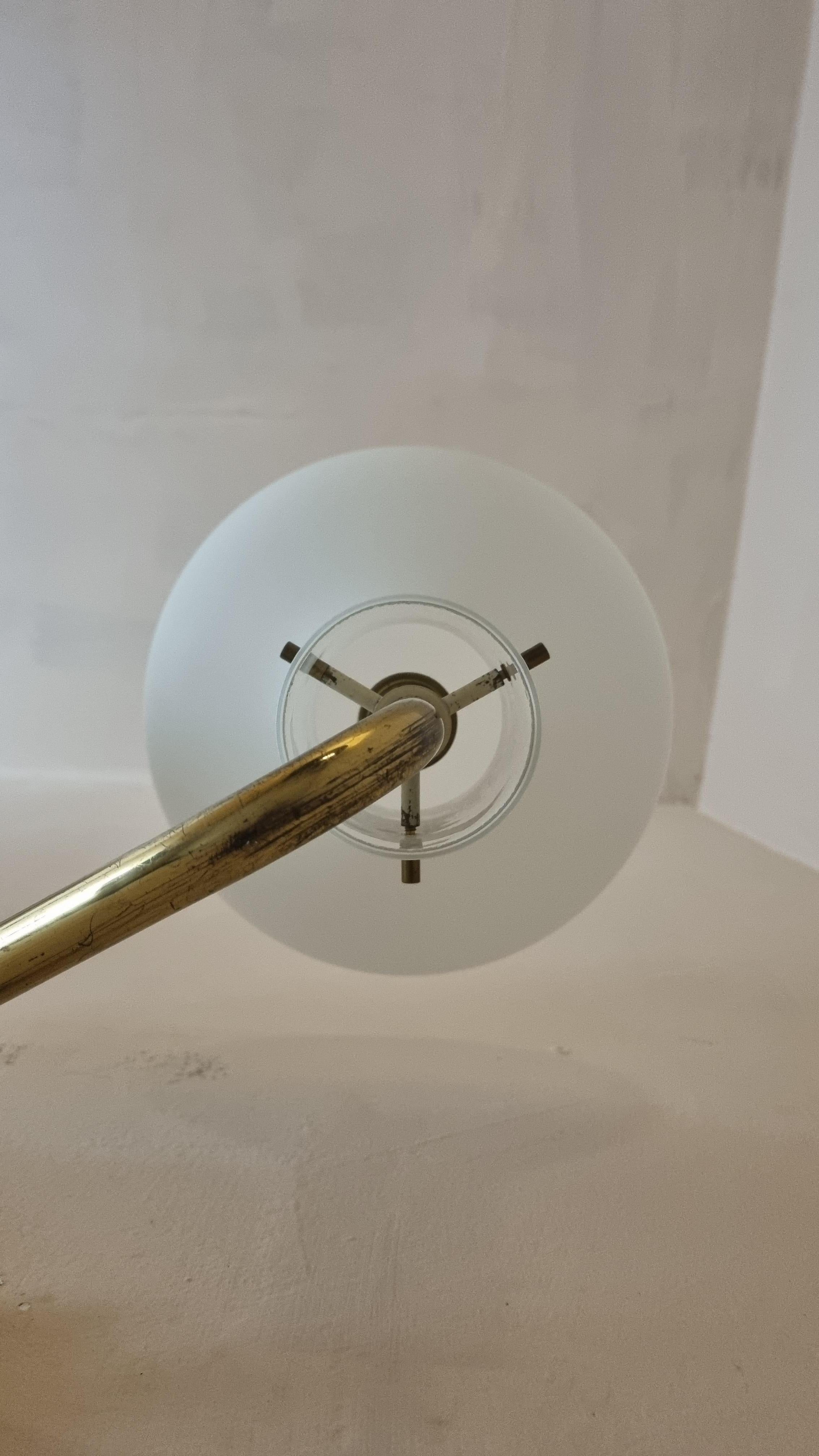 Mid-20th Century LP 12 A wall sconce designed by Ignazio Gardella for Azucena 1960 in vendita