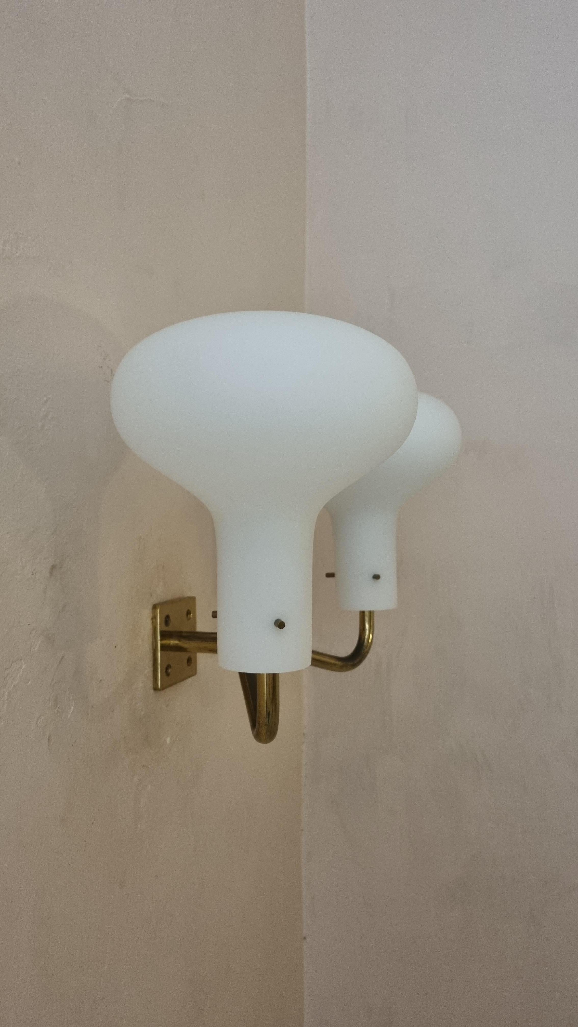 Ottone LP 12 A wall sconce designed by Ignazio Gardella for Azucena 1960 in vendita