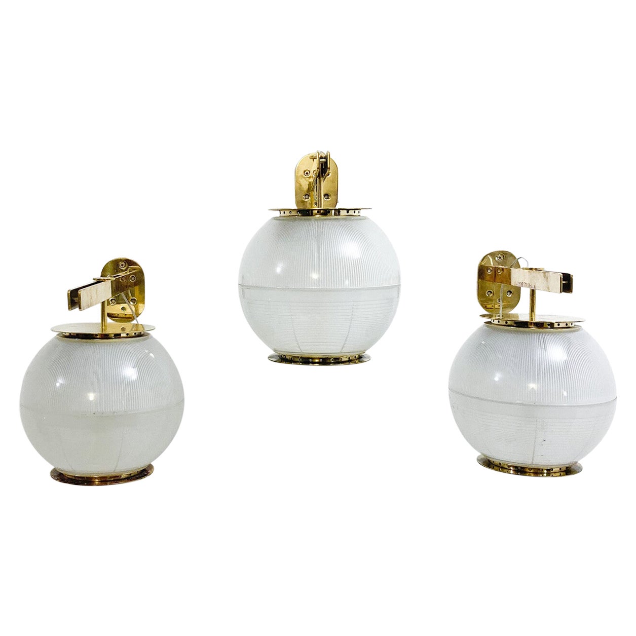 LP 7 
Doppio vetro
 Wall Light by Ignazio Gardella for Azucena, 1950s