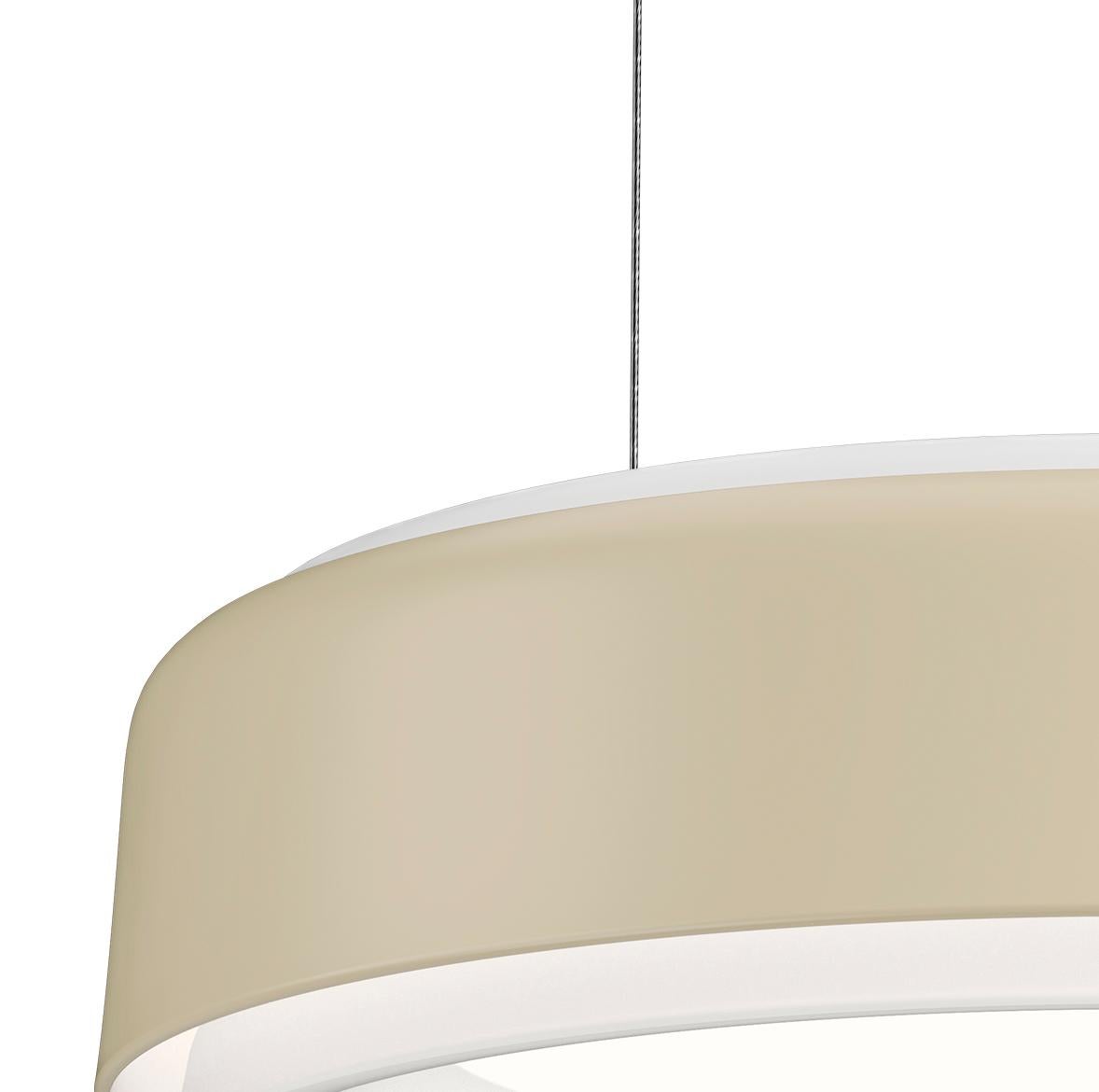 'LP Grand Suspended' Pendant Lamp for Louis Poulsen in Champagne For Sale 1