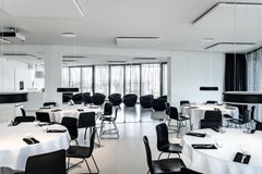 'LP Grand Suspended' Pendant Lamp for Louis Poulsen in Matte Black