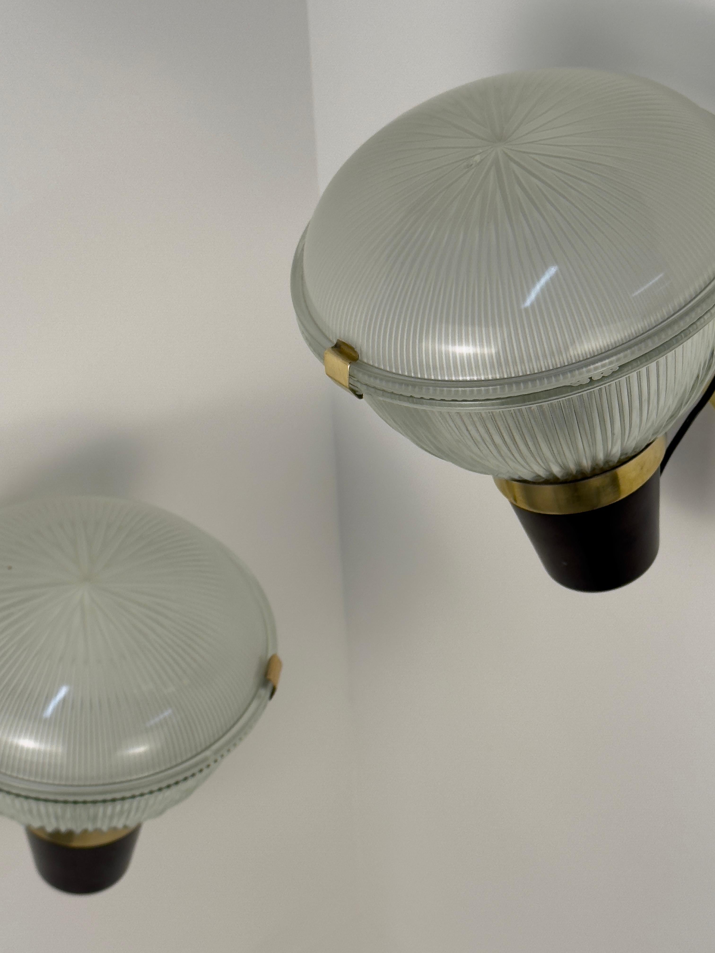 Appliques LP6 Designées par Ignazio Gardella pour Azucena, Italie, années 1950 en vente 10