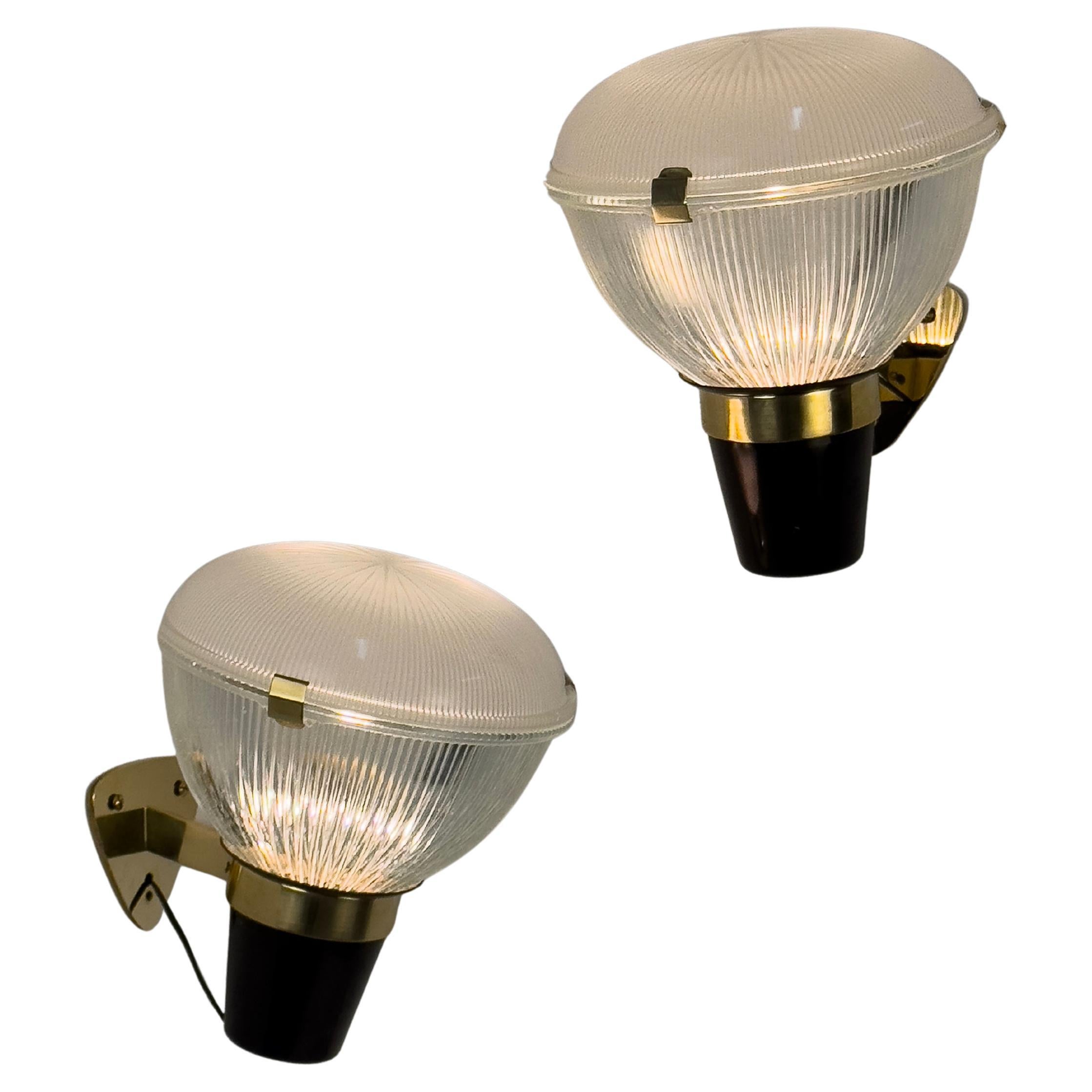 LP6 Sconces designed by Ignazio Gardella for Azucena, Italy 1950s