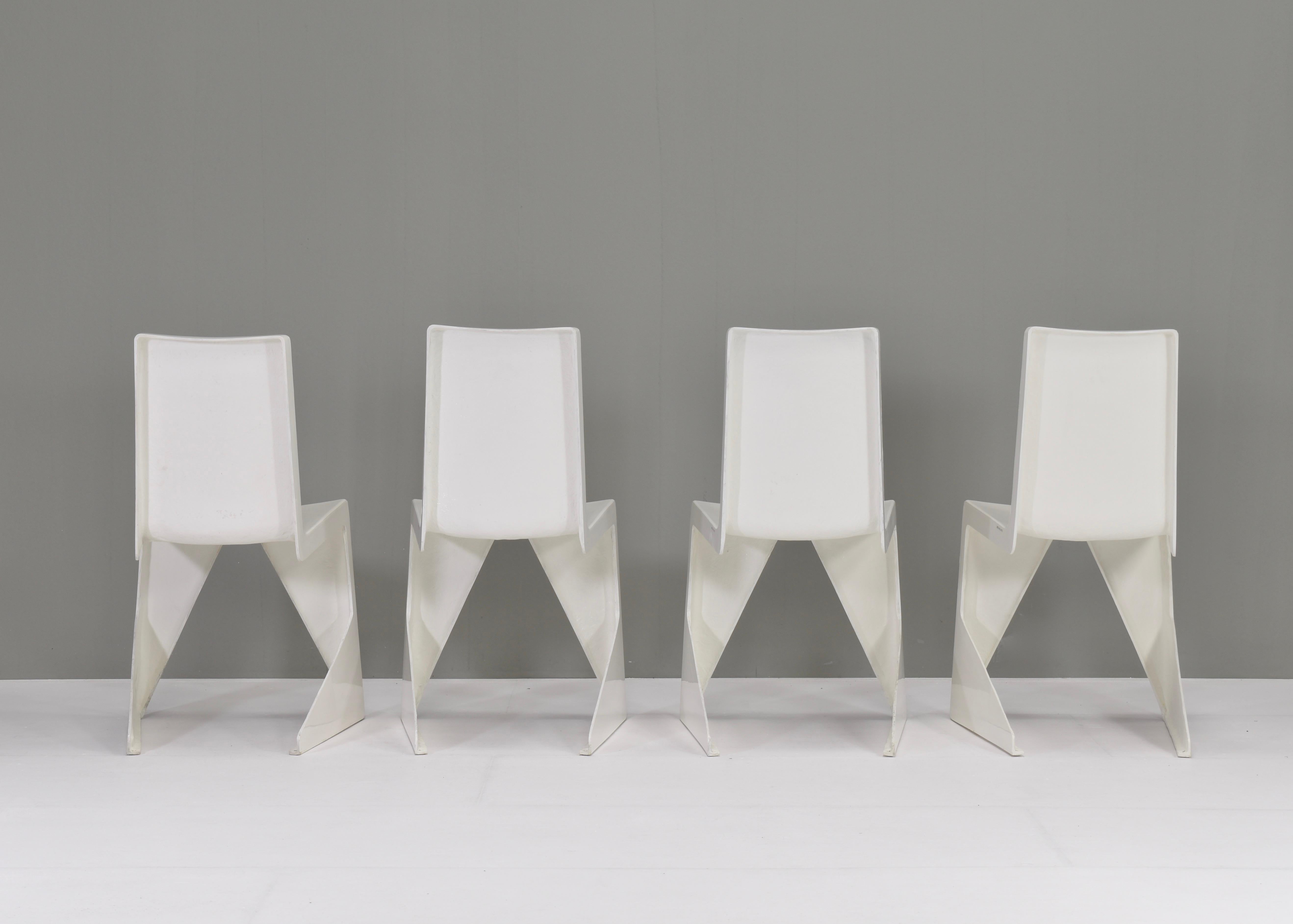 Contemporary LRC Dining Chairs by Wiel Arets for Lensvelt, Netherlands, circa 2005 For Sale