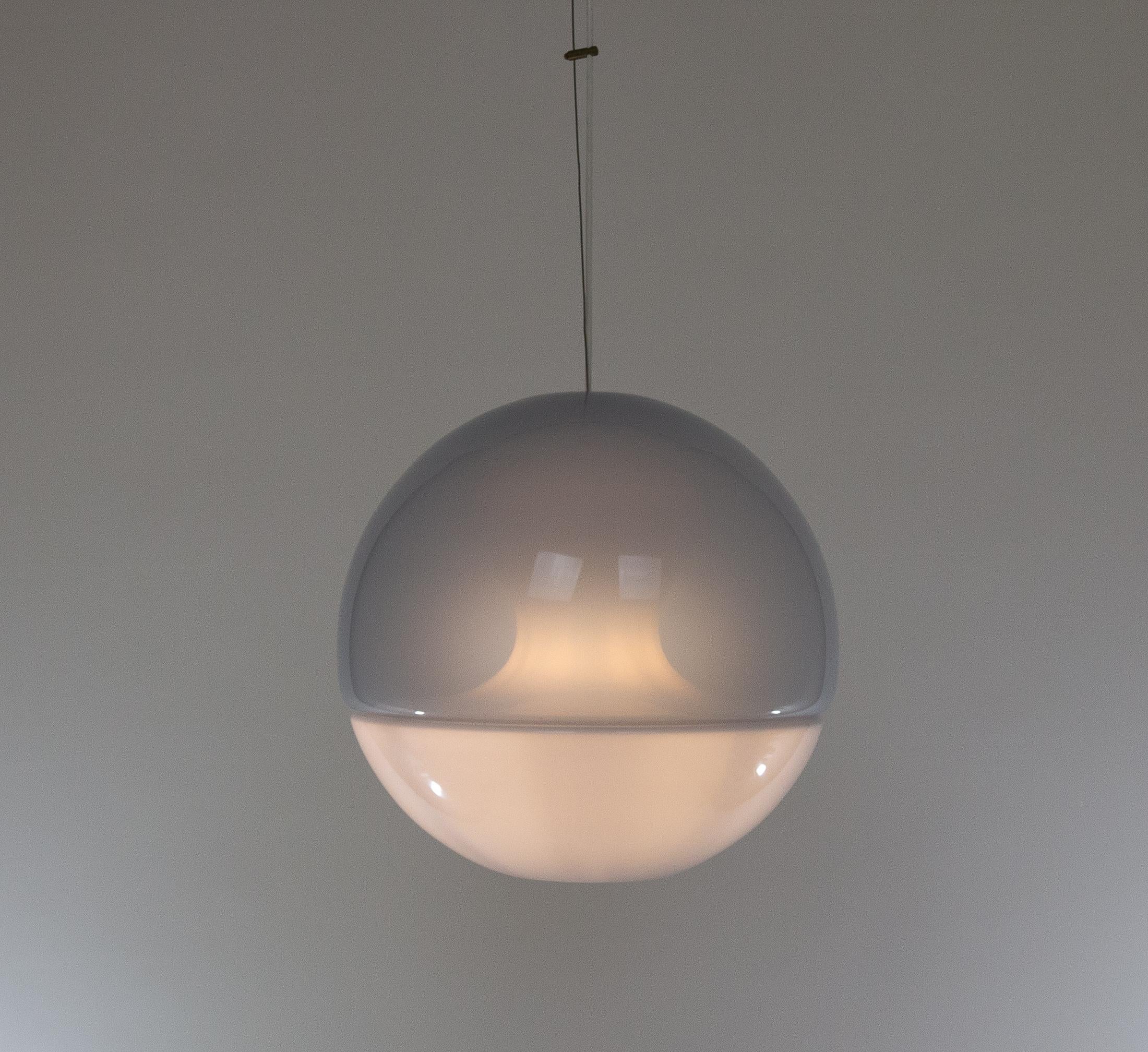 LS 116 Anhänger aus blauem Muranoglas von Carlo Nason für A.V. Mazzega, 1960er Jahre im Zustand „Gut“ im Angebot in Rotterdam, NL