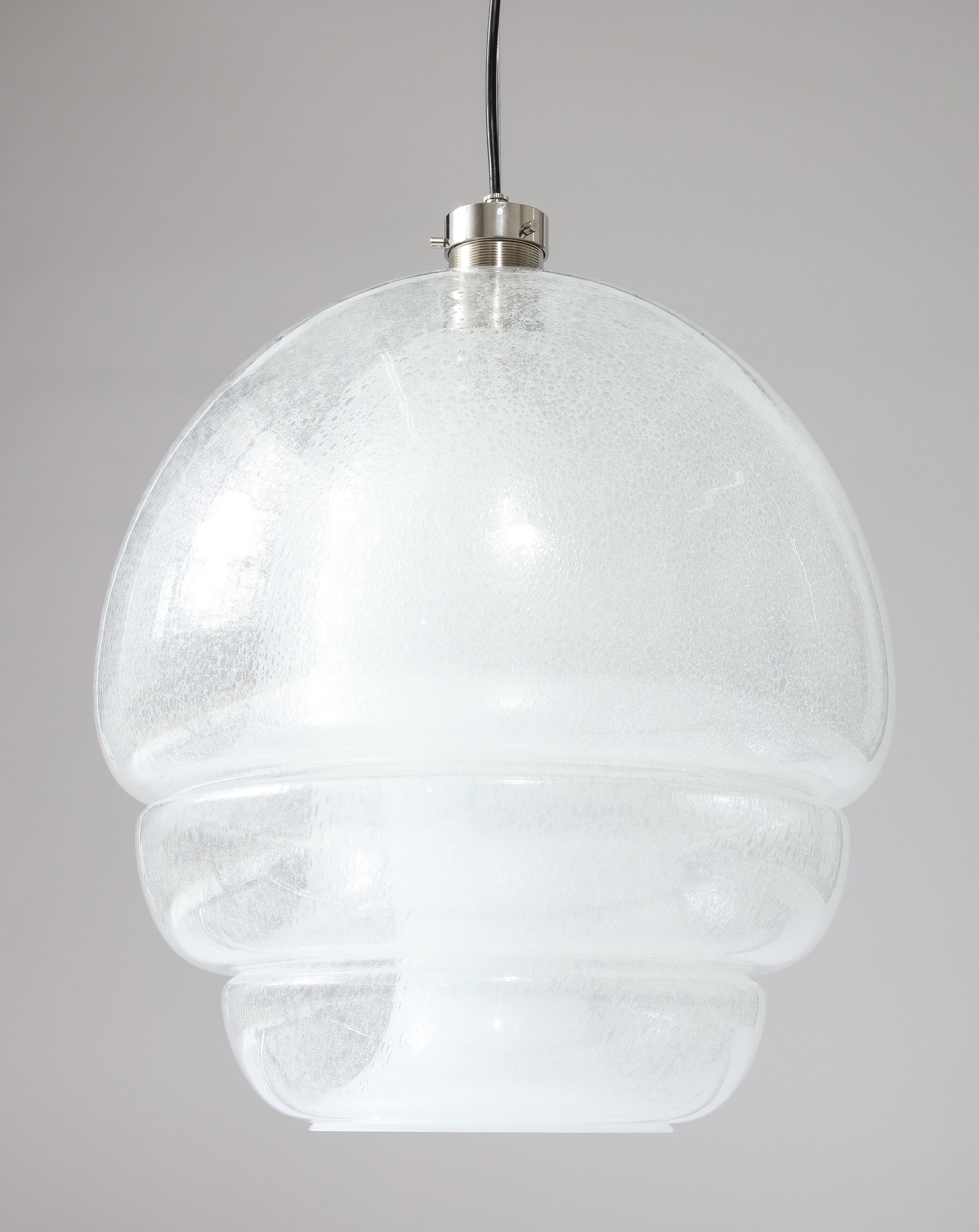 LS 134 Medusa Ceiling Lamp/Pendant by Carlo Nason, Italy, c. 1960 For Sale 6