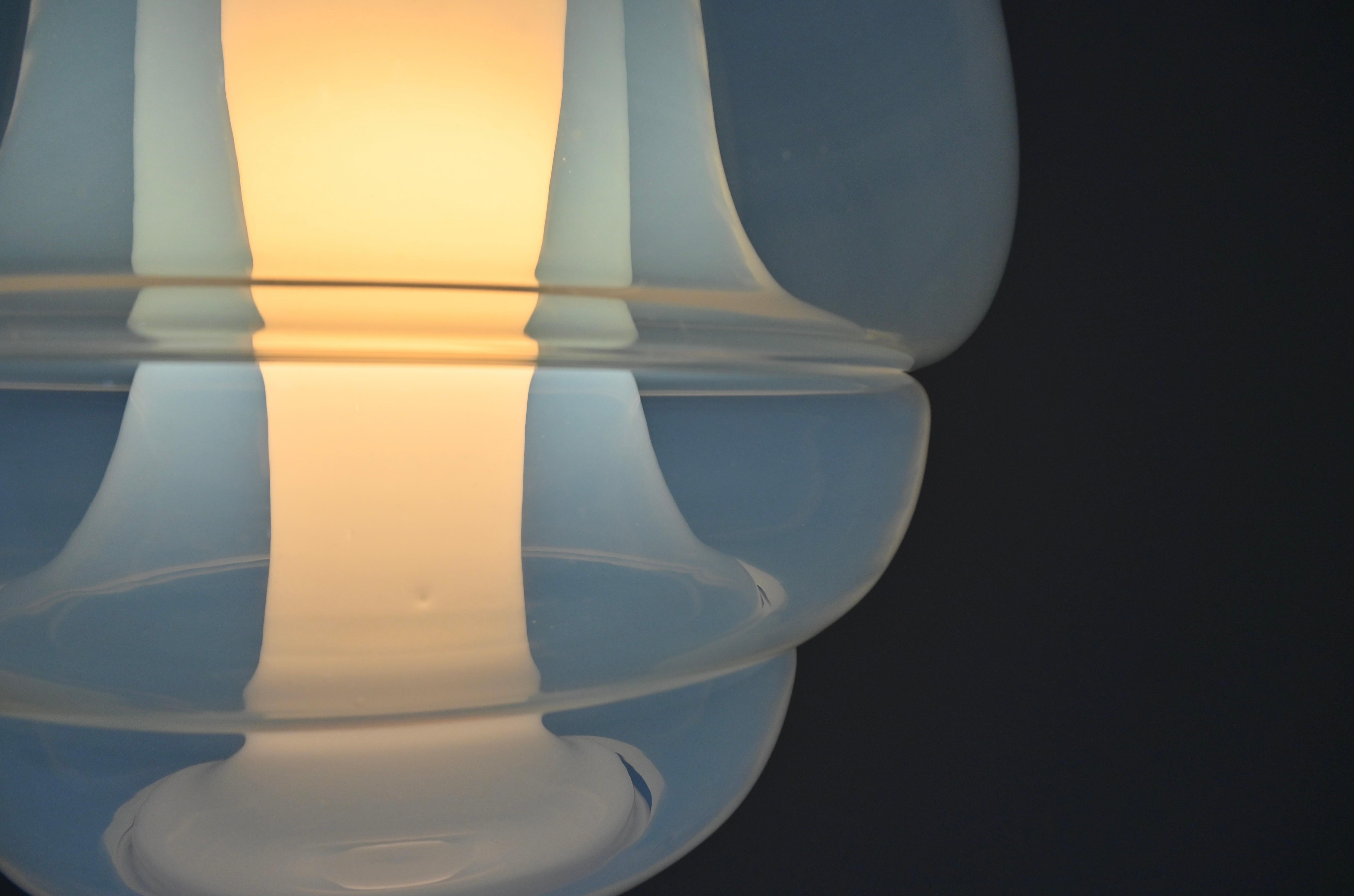 LS 134 Medusa Glass Hanging Lamp by Carlo Nason for Mazzega, 1960s For Sale 4