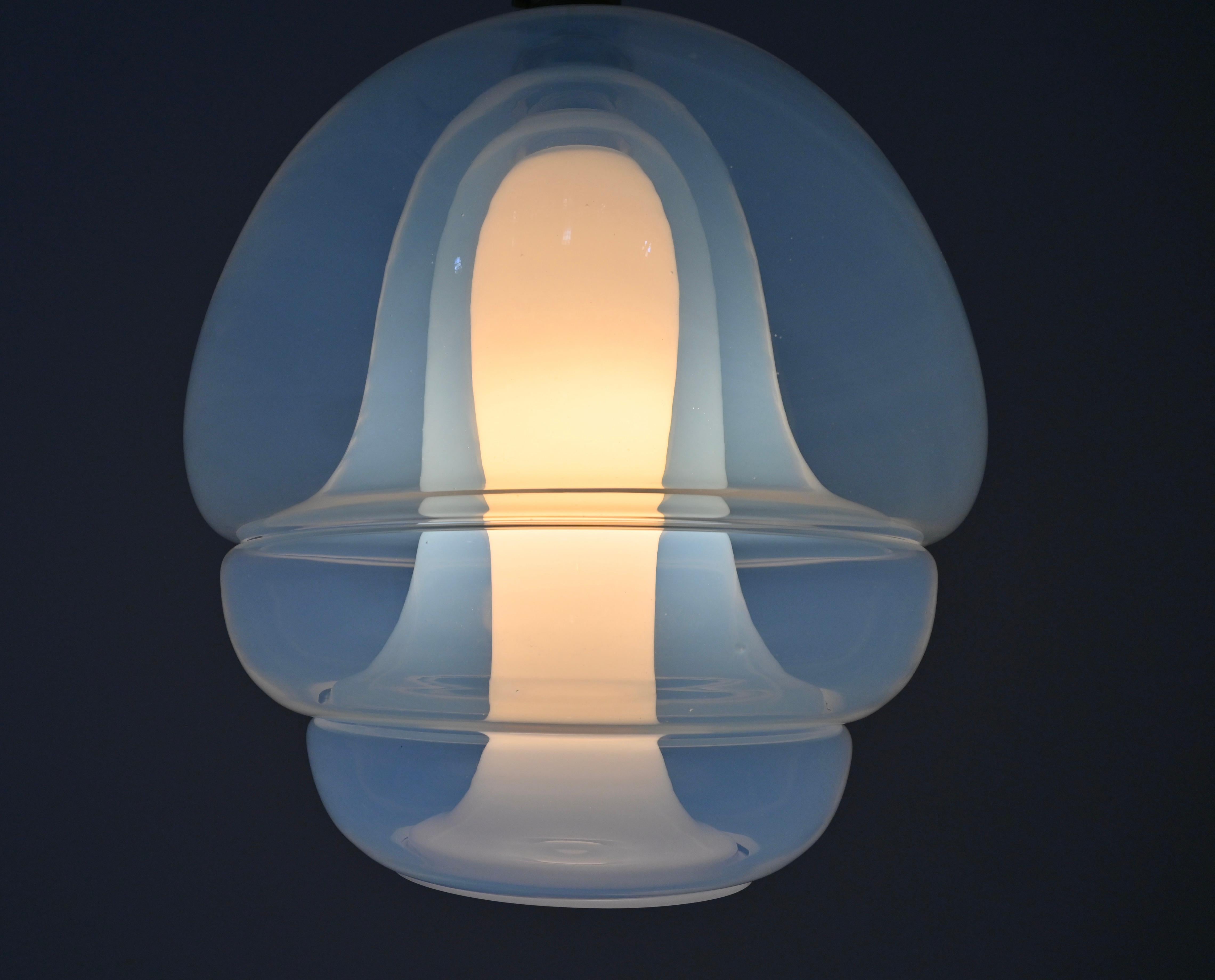 LS 134 Medusa Glass Hanging Lamp by Carlo Nason for Mazzega, 1960s For Sale 5