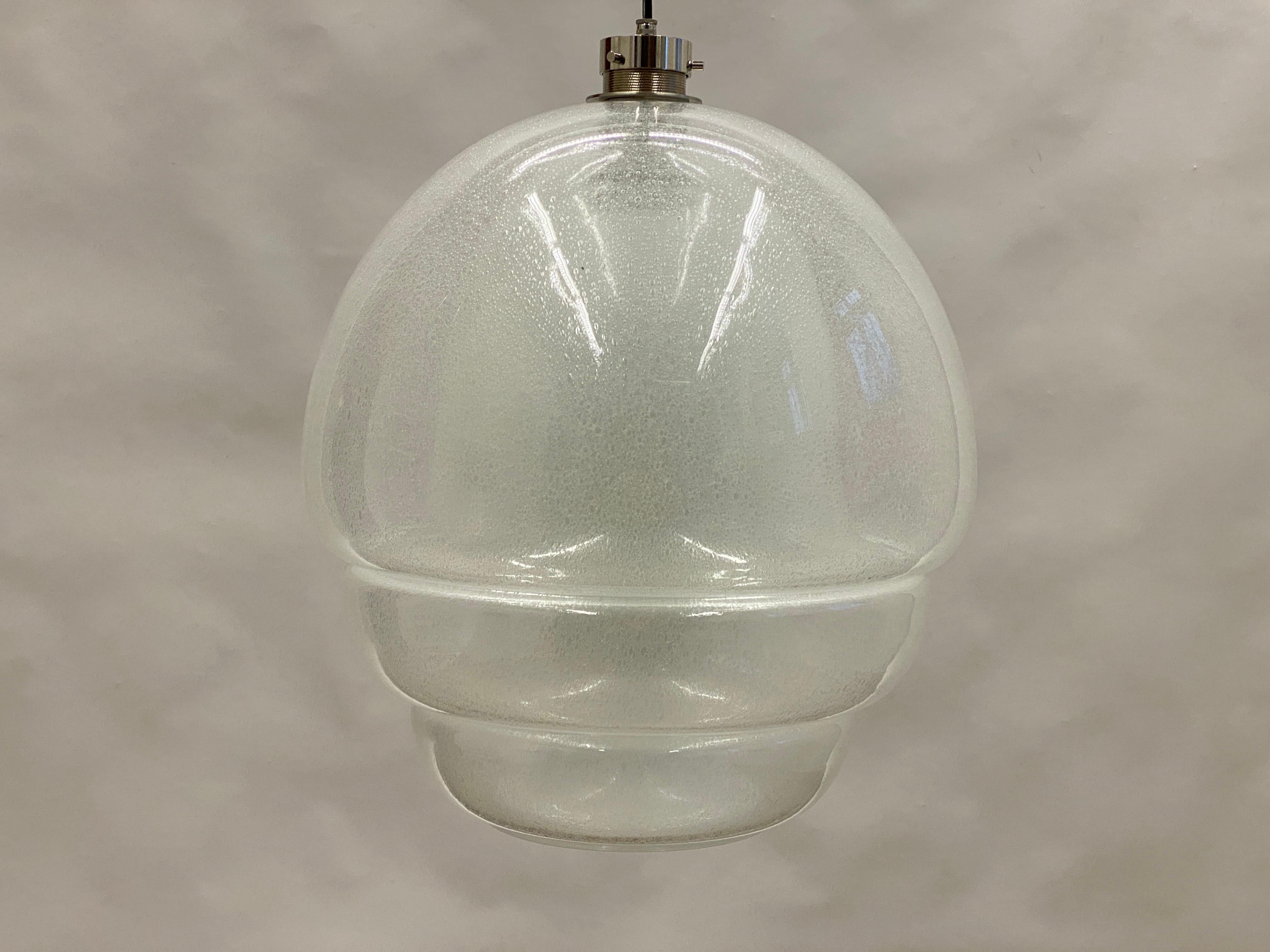 LS 134 Medusa Glass Hanging Lamp by Carlo Nason for Mazzega, 1960s For Sale 5