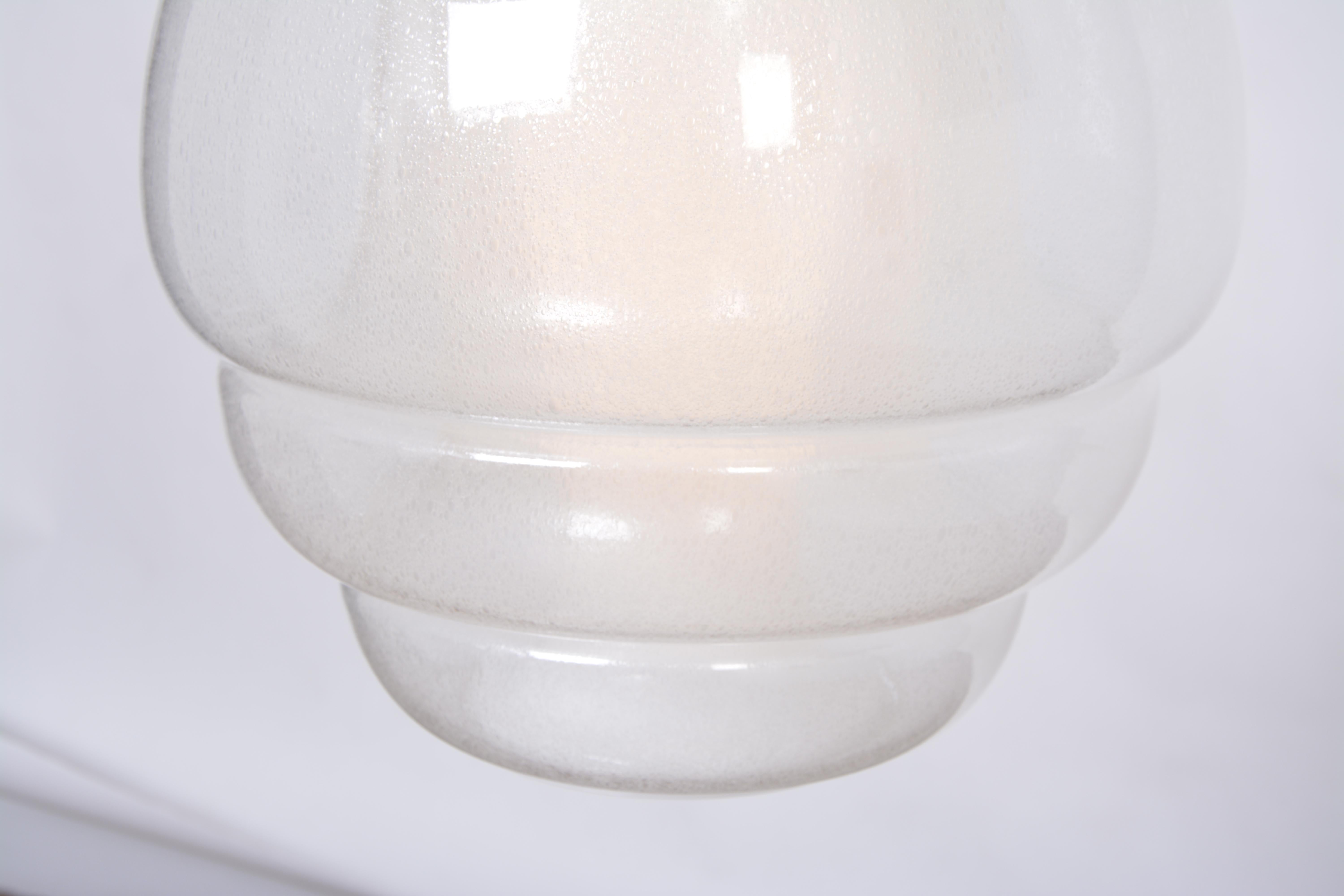 Mid-Century Modern LS 134 Medusa Glass Hanging Lamp by Carlo Nason for Mazzega, 1960s For Sale