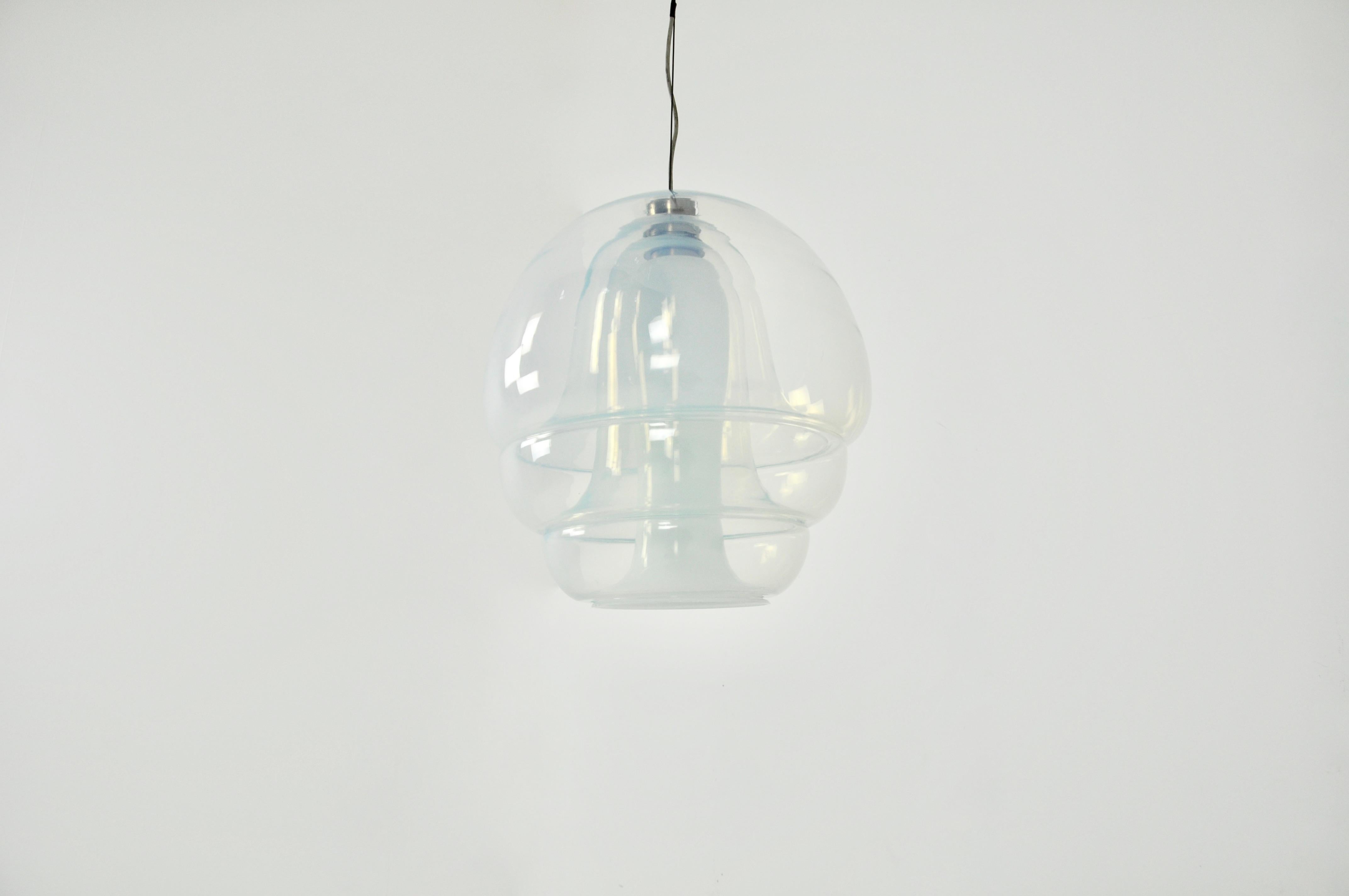 LS 134 Medusa Glass Hanging Lamp by Carlo Nason for Mazzega, 1960s In Good Condition In Lasne, BE