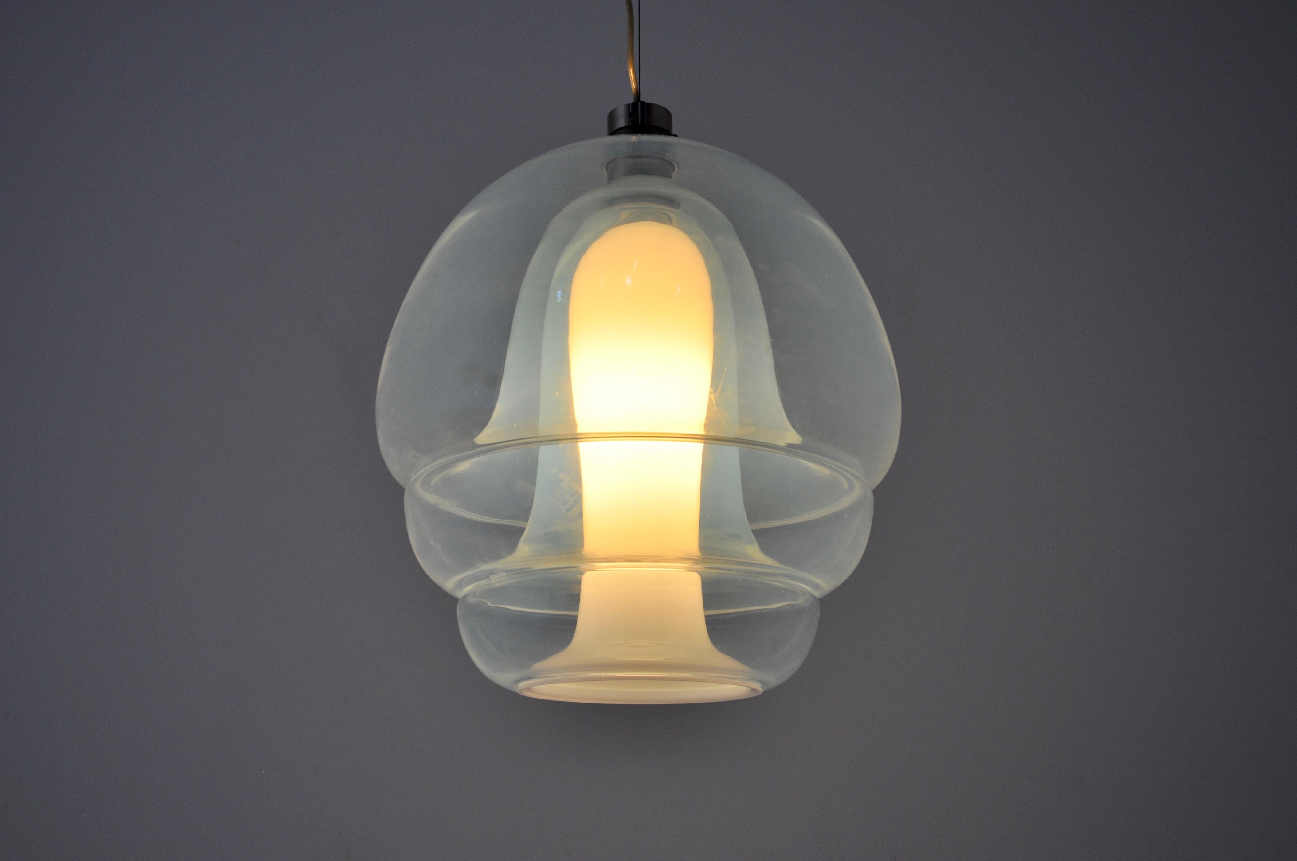 LS 134 Medusa Glass Hanging Lamp by Carlo Nason for Mazzega, 1960s In Good Condition In bruxelles, BE