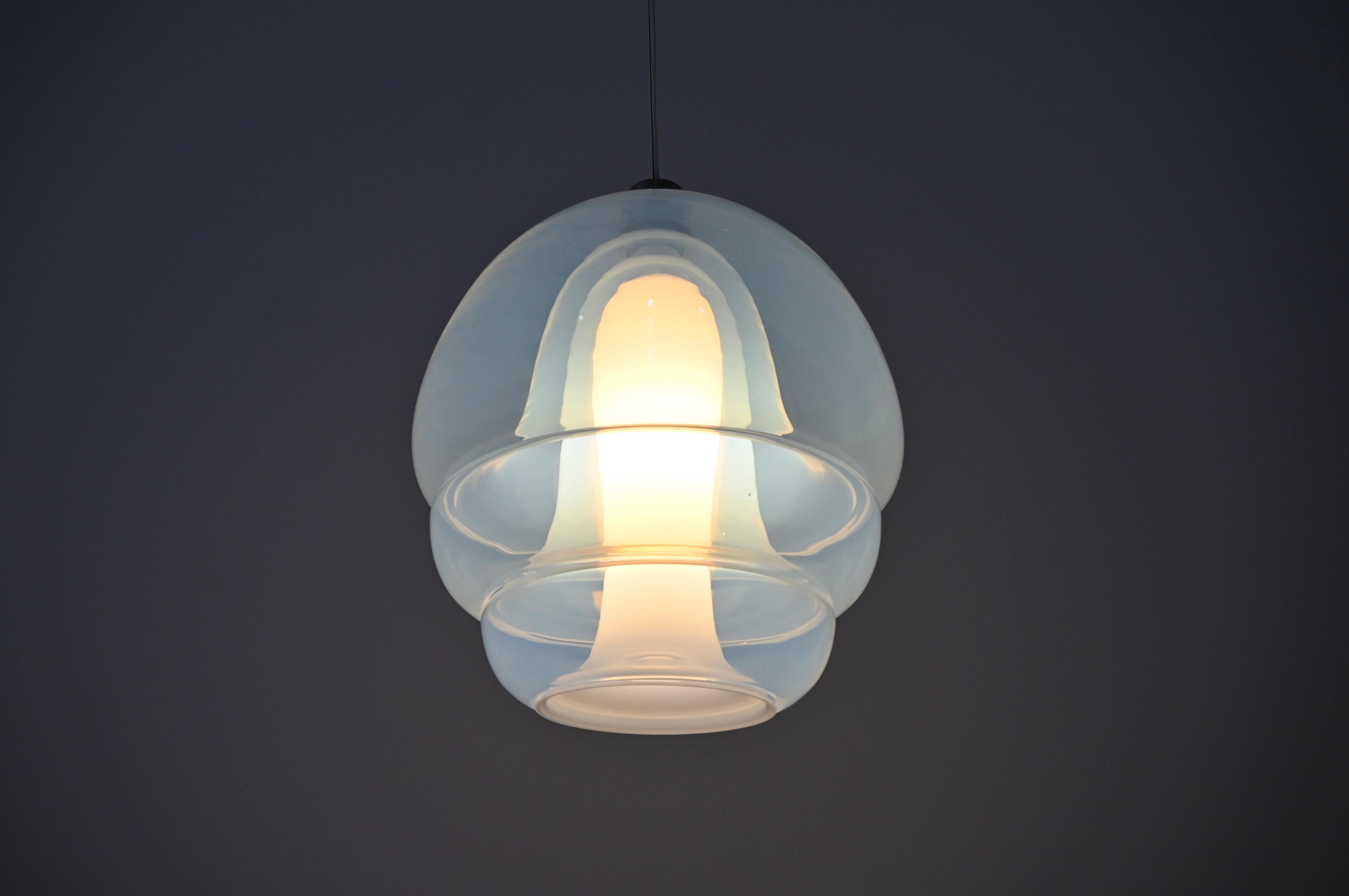 LS 134 Medusa Glass Hanging Lamp by Carlo Nason for Mazzega, 1960s For Sale 3