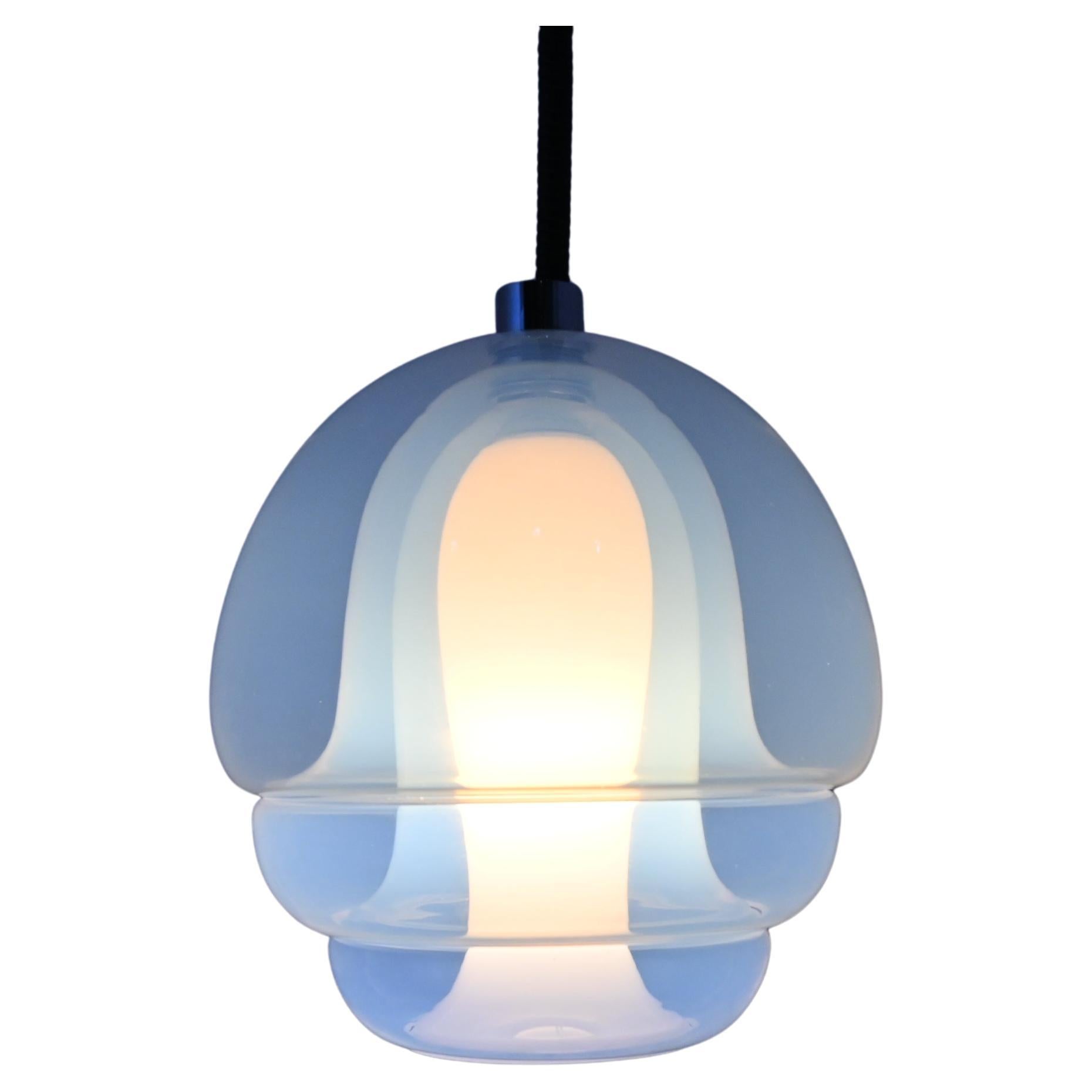 Lampada a sospensione in vetro LS 134 Medusa di Carlo Nason per Mazzega, anni 
60 in vendita