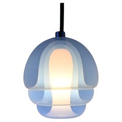 Lampada a sospensione in vetro LS 134 Medusa di Carlo Nason per Mazzega, anni 
60