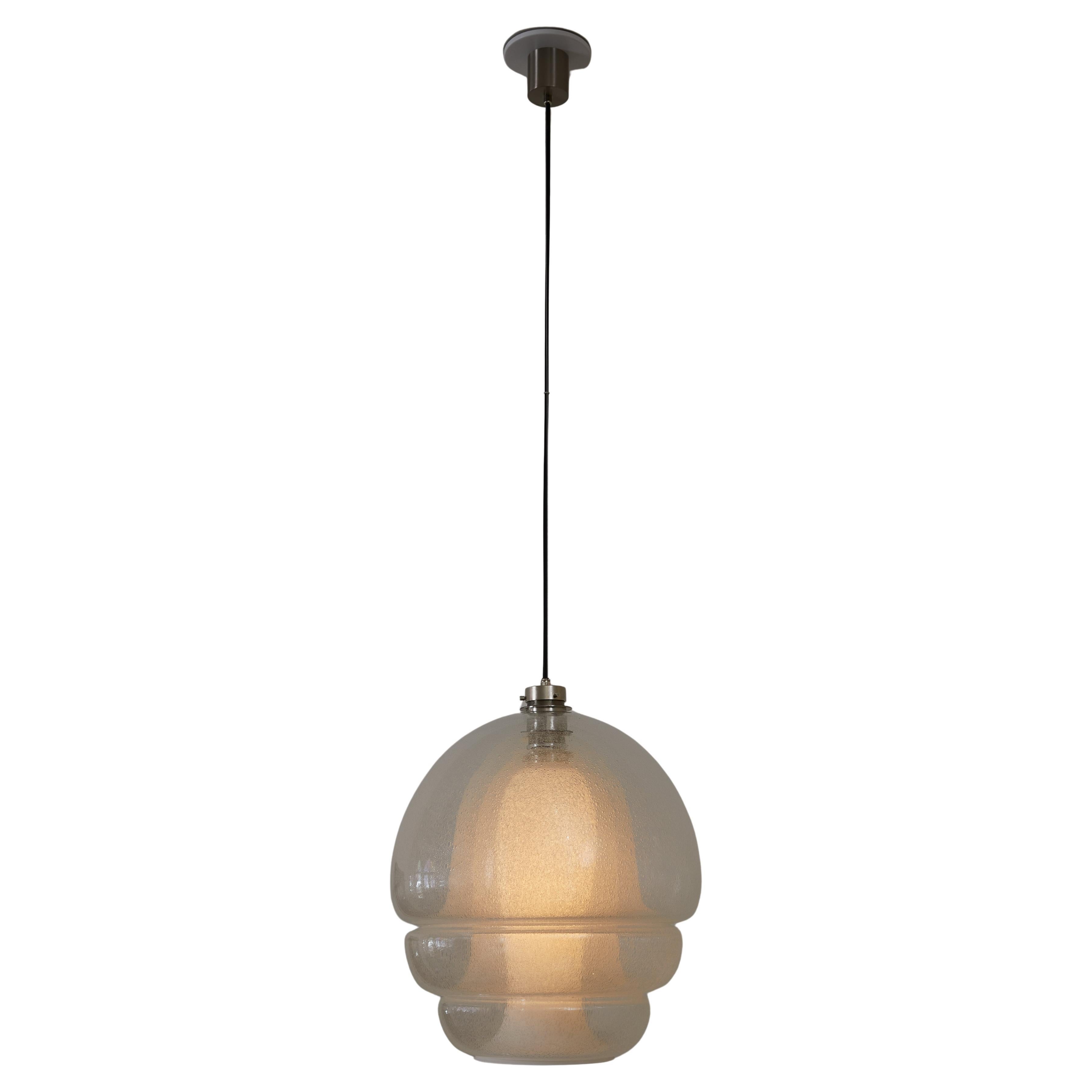 LS 134 Medusa Glass Hanging Lamp by Carlo Nason for Mazzega C. 1969