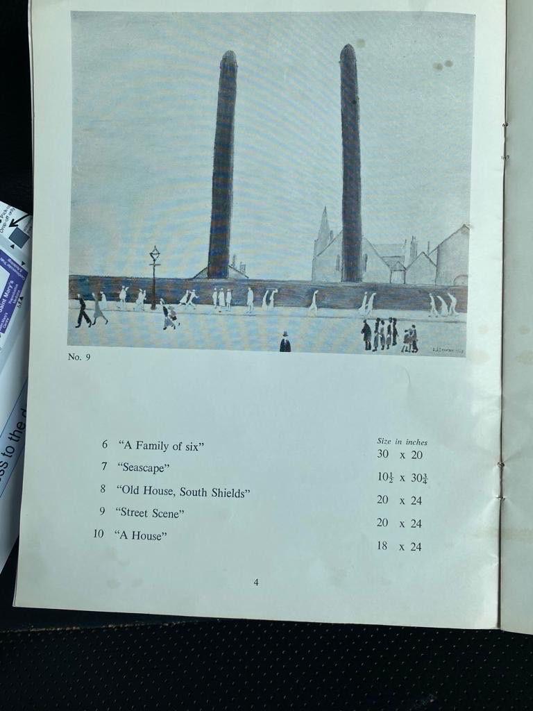 L.S. Lowry, Street Scene, 1965 For Sale 5
