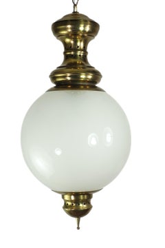 "LS1" Caccia Dominioni Azucena Italian Design Midcentury Brass Ceiling Lamp