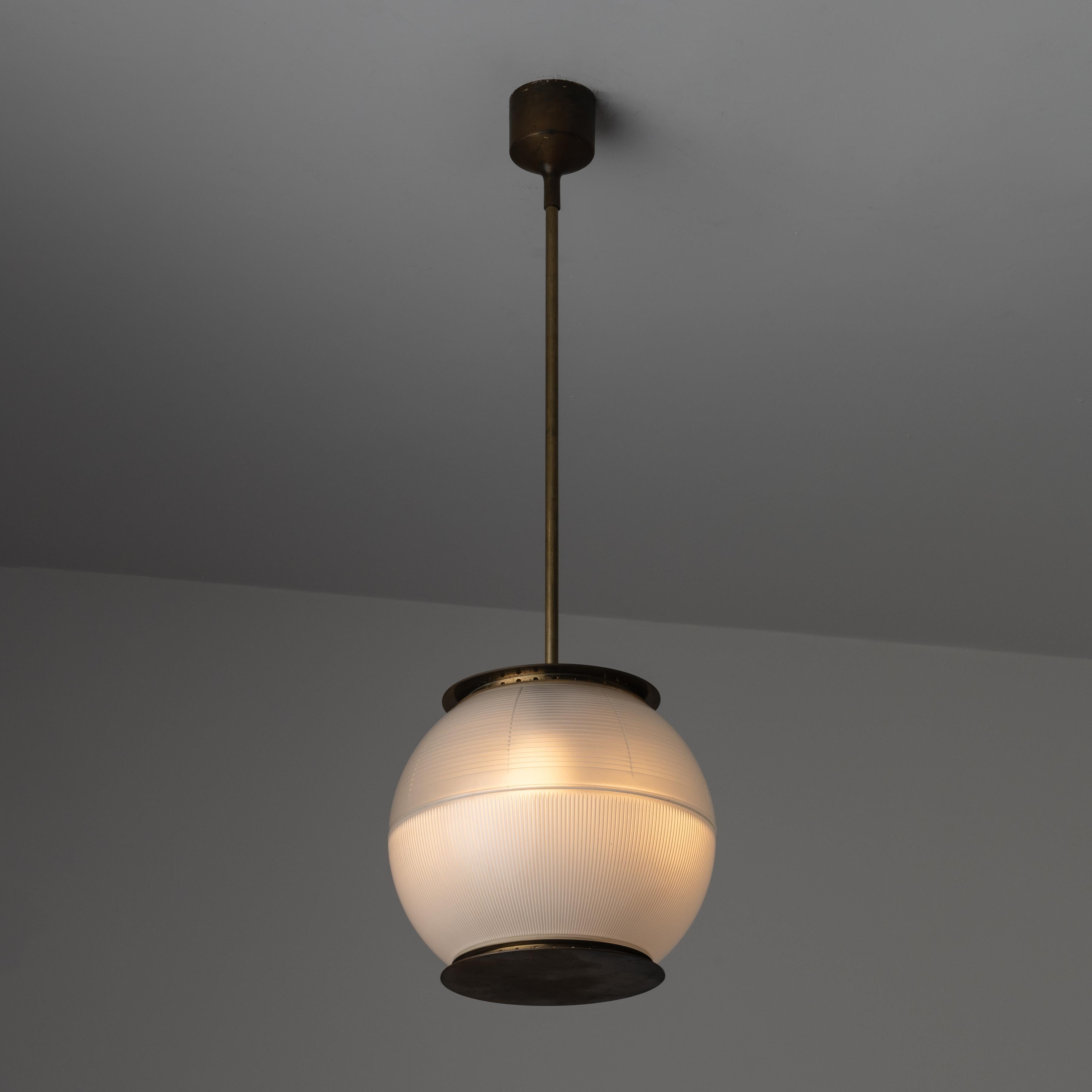 Mid-20th Century LS4 'Doppio Vetro' Ceiling Light by Ignazio Gardella for Azucena 