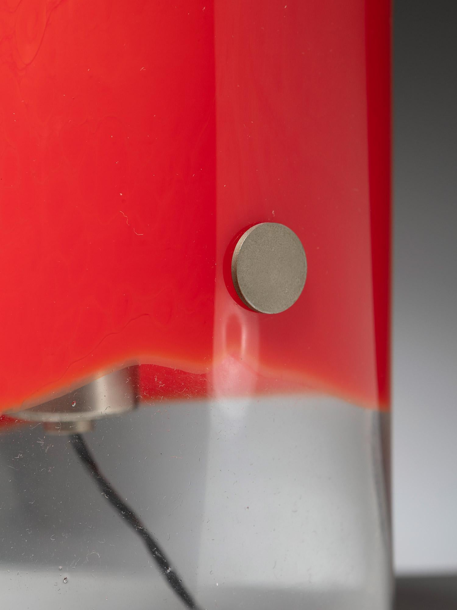 LT 212 Tischleuchte aus Muranoglas von Carlo Nason für AV Mazzega, Italien, 1970er Jahre im Angebot 1