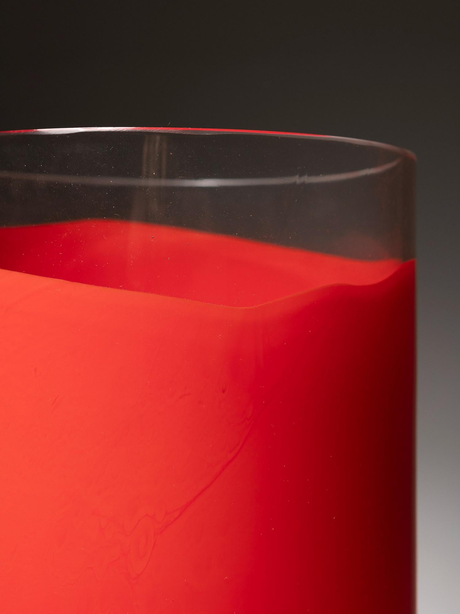 LT 212 Tischleuchte aus Muranoglas von Carlo Nason für AV Mazzega, Italien, 1970er Jahre im Angebot 2