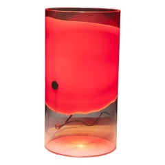 LT 212 Murano Glass Table Lamp by Carlo Nason for AV Mazzega, Italy, 1970s