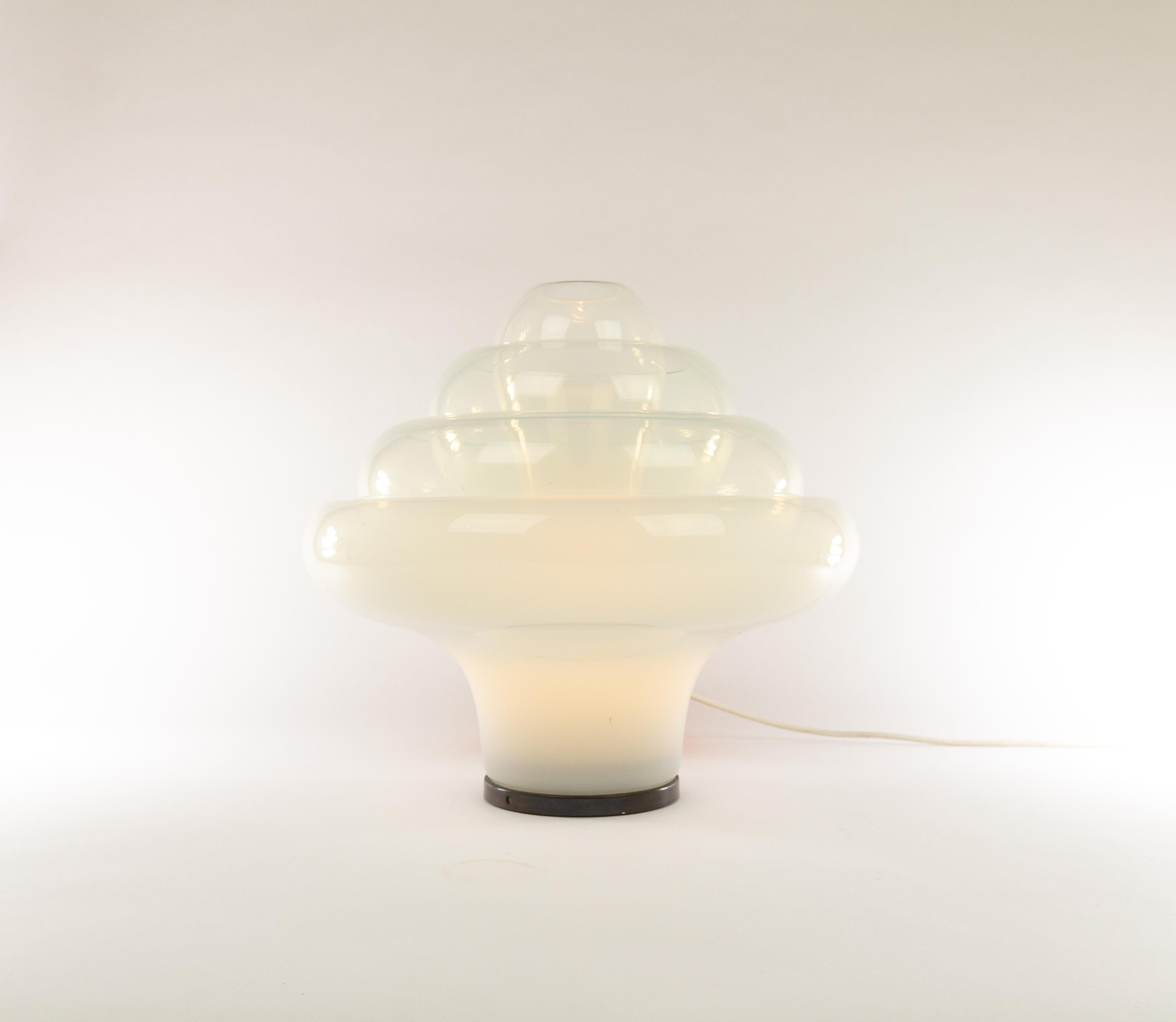 Italian LT 305 Table Lamp in Murano Glass by Carlo Nason for A.V. Mazzega, 1960s