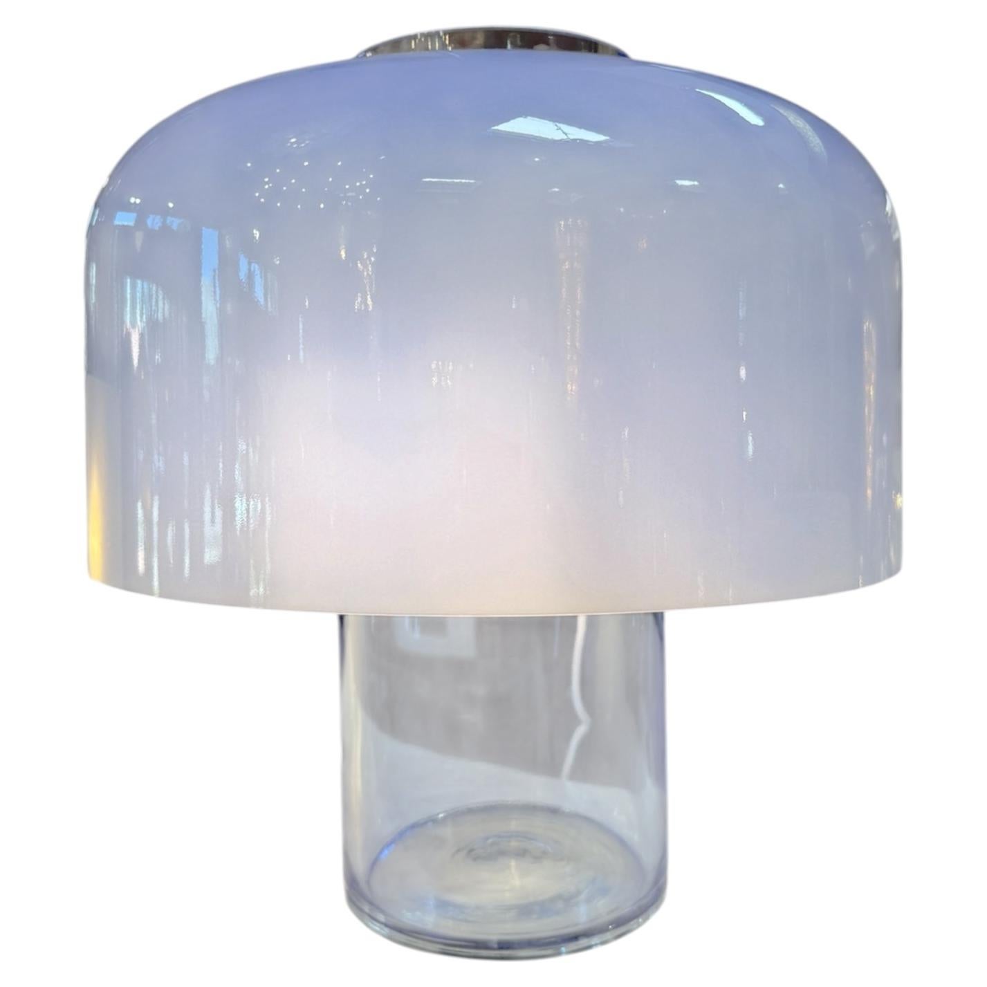 Lámpara de mesa LT226 de cristal de Murano, diseñada por Carlo Nason para Mazzega, Italia