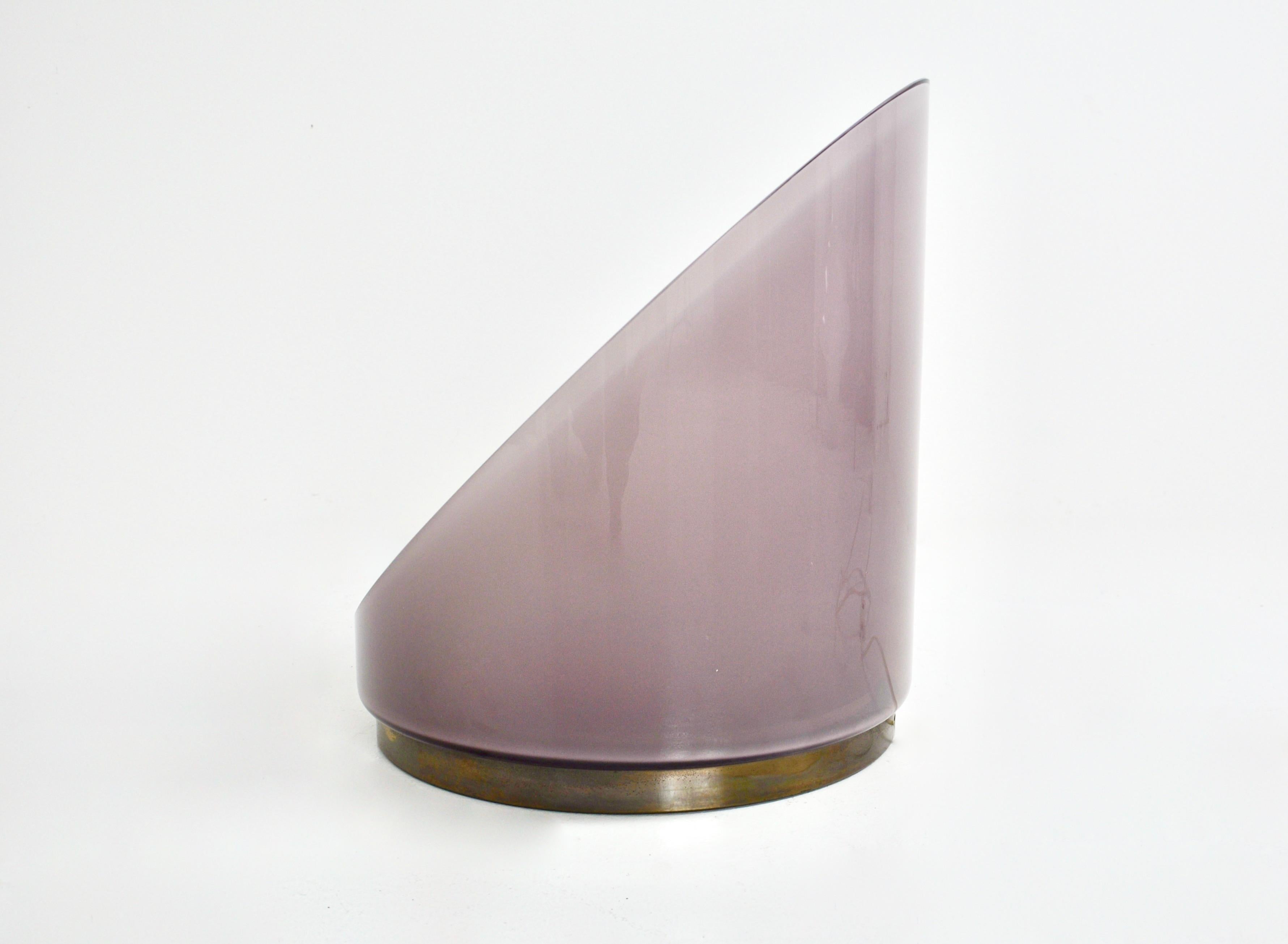 Lampada da tavolo in vetro LT300 di Carlo Nason per Mazzega, anni '70 in vendita 5